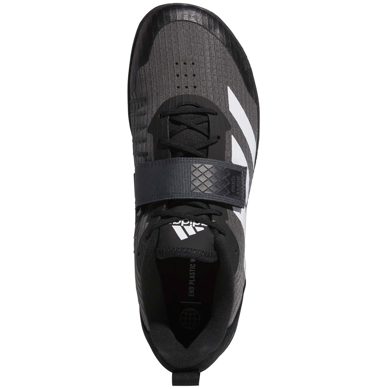 Zapatillas de halterofilia unisex THE TOTAL adidas - Negro / Blanco Negro / Blanco-3