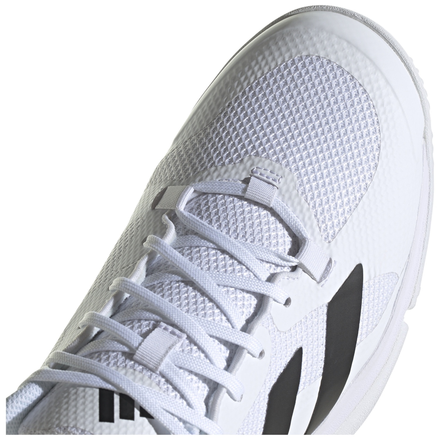 Imagen 4 de Zapatillas indoor unisex COURT TEAM BOUNCE 2 adidas - Blanco / Negro Blanco / Negro