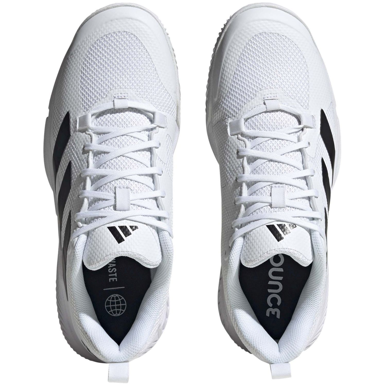 Imagen 6 de Zapatillas indoor unisex COURT TEAM BOUNCE 2 adidas - Blanco / Negro Blanco / Negro