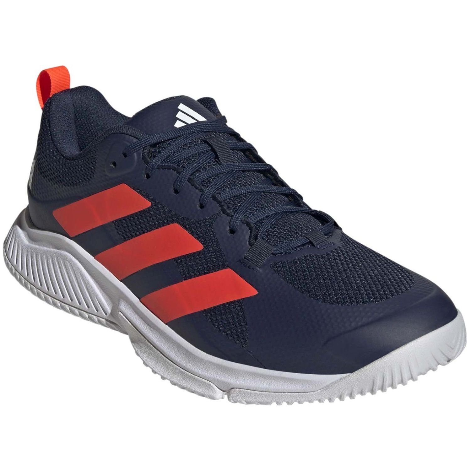 Imagen 4 de Zapatillas indoor unisex COURT TEAM BOUNCE 2 adidas - Rojo / Azul marino Rojo / Azul marino