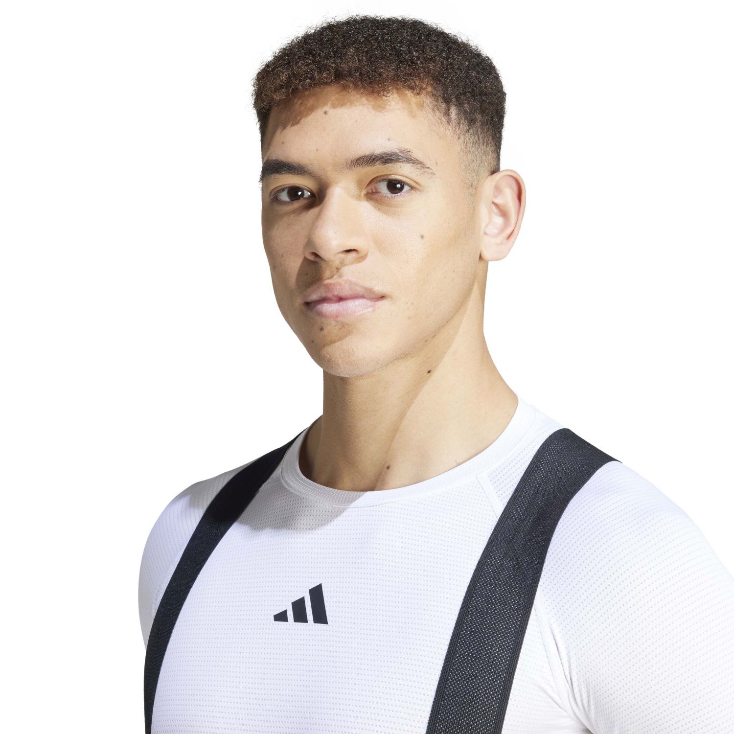 T-shirt de Ciclismo The Baselayer Adidas Branco-5