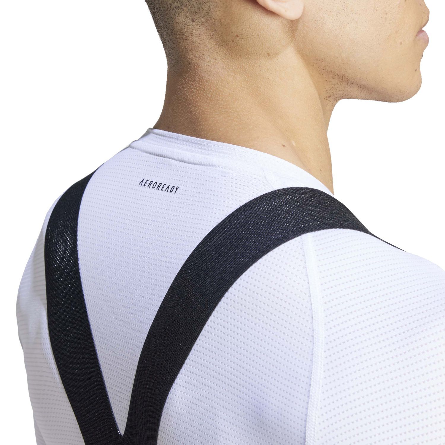 T-shirt de Ciclismo The Baselayer Adidas Branco-6