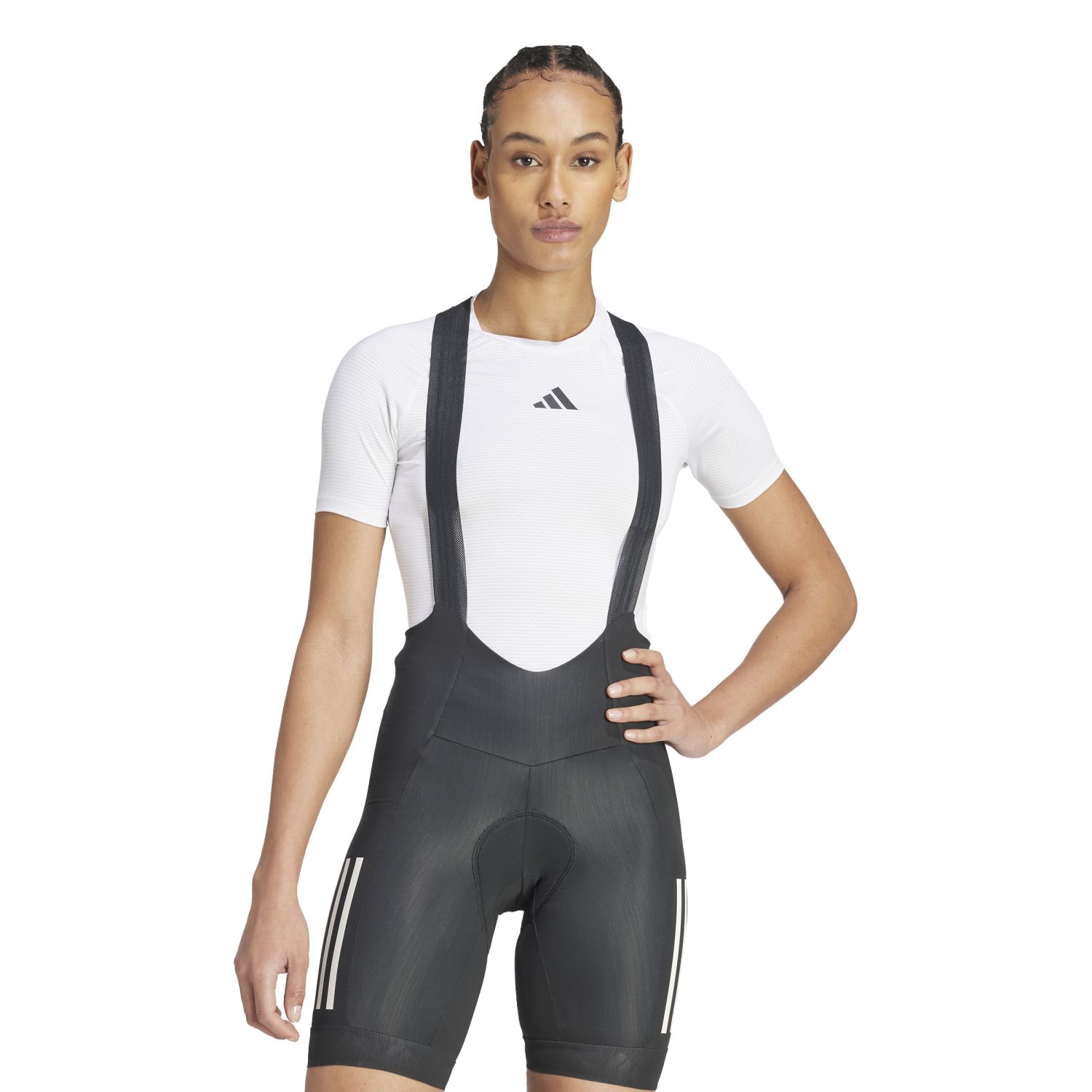 T-shirt de Ciclismo The Baselayer Adidas Branco-2