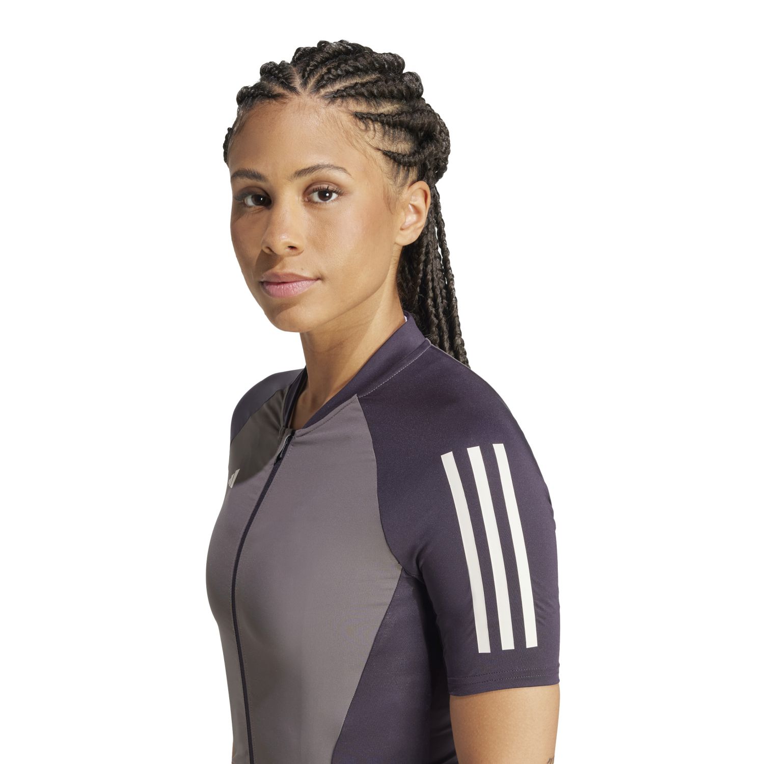 Maillot de Ciclismo Essentials 3-stripes Adidas Cinzento-5