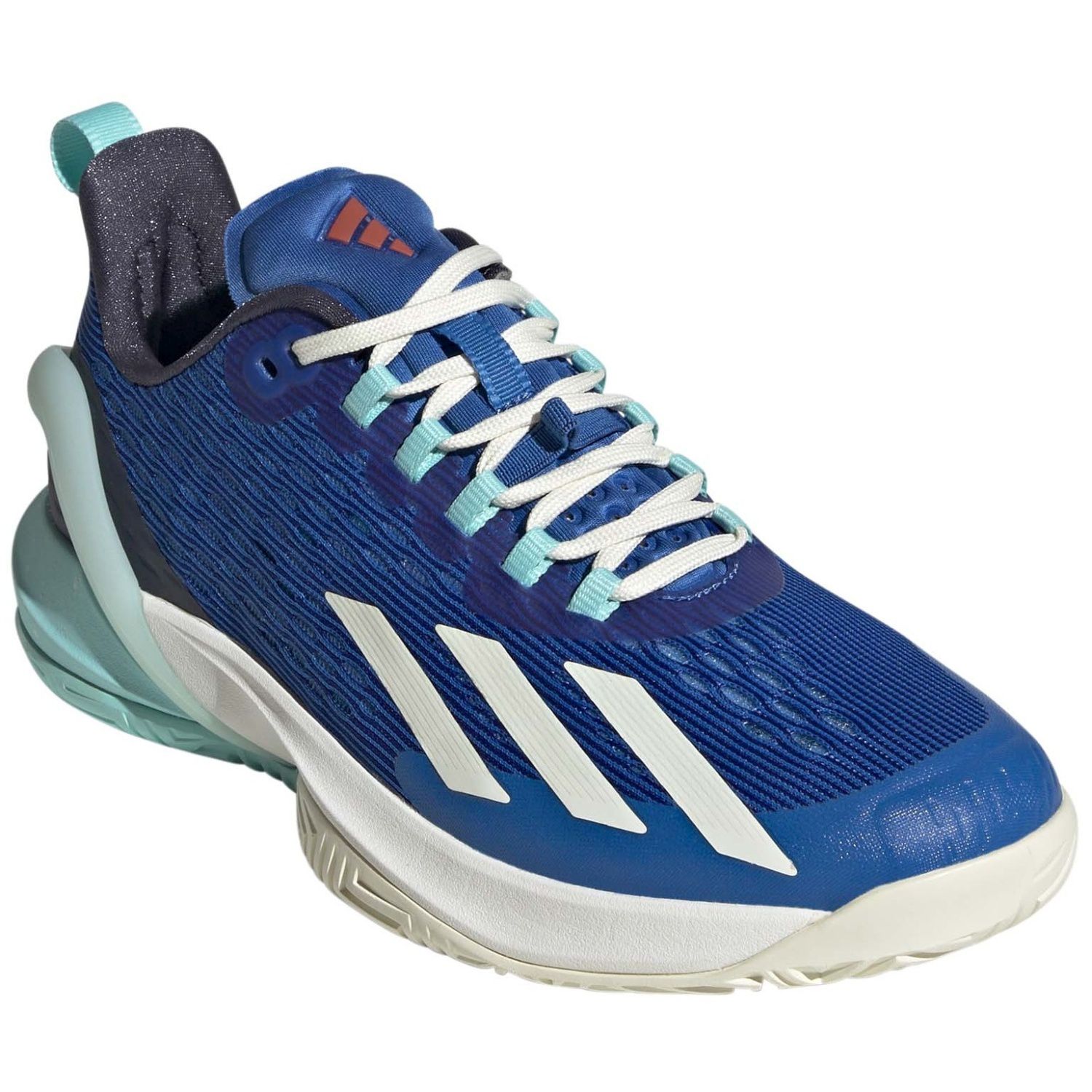 Imagen 4 de Zapatillas de tenis de mujer ADIZERO CYBERSONIC adidas - Azul / Blanco Azul / Blanco