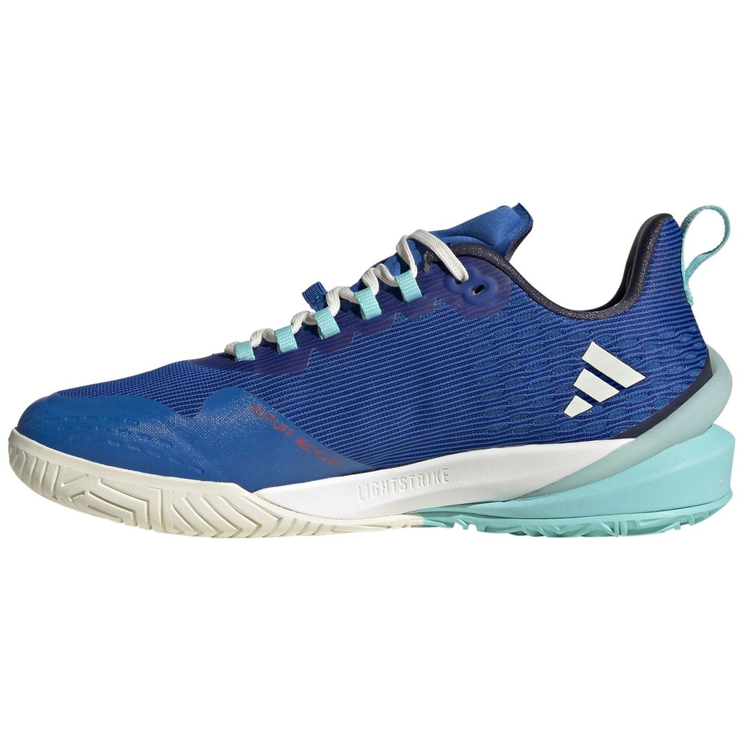 Imagen 5 de Zapatillas de tenis de mujer ADIZERO CYBERSONIC adidas - Azul / Blanco Azul / Blanco