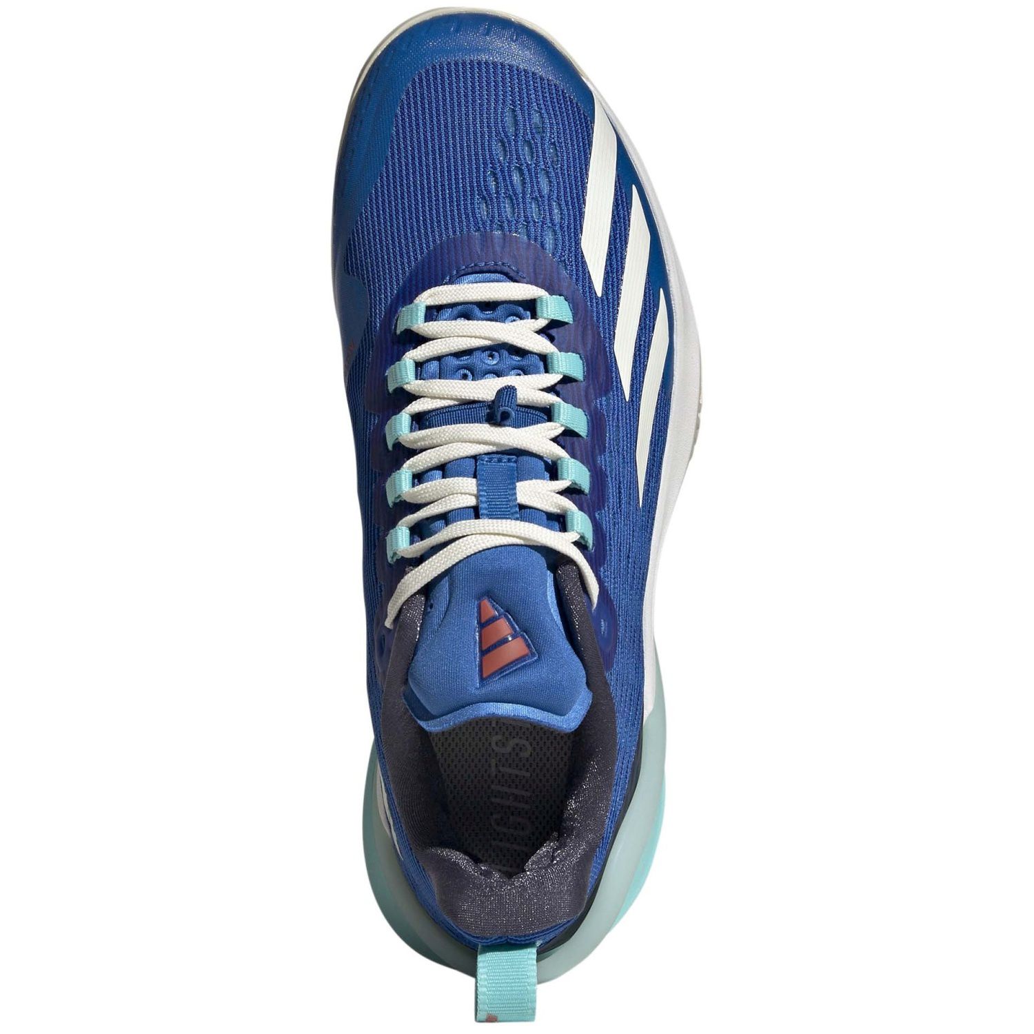 Imagen 6 de Zapatillas de tenis de mujer ADIZERO CYBERSONIC adidas - Azul / Blanco Azul / Blanco