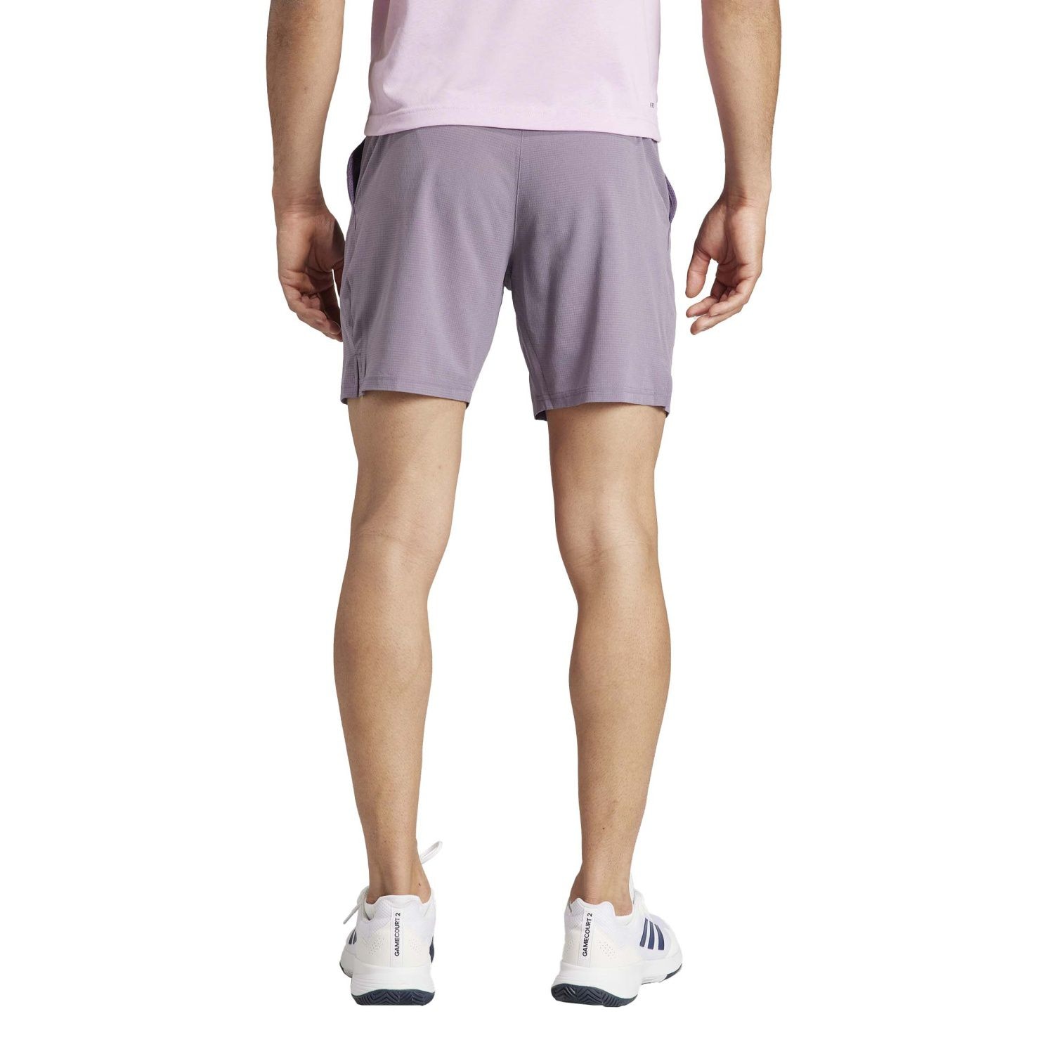 Pantalón corto de tenis de hombre ERGO 2 adidas - Lila Lila-2