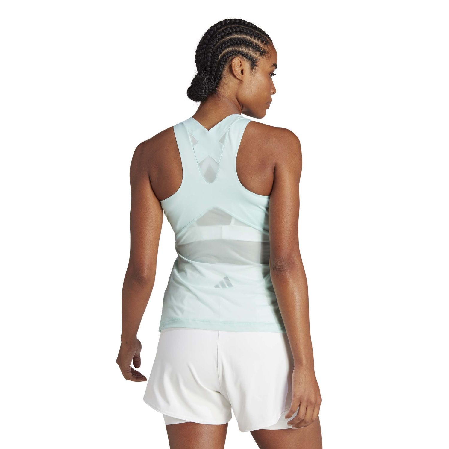 Camiseta de tenis y pádel de mujer T PREMIUM adidas - Azul claro Azul claro-2