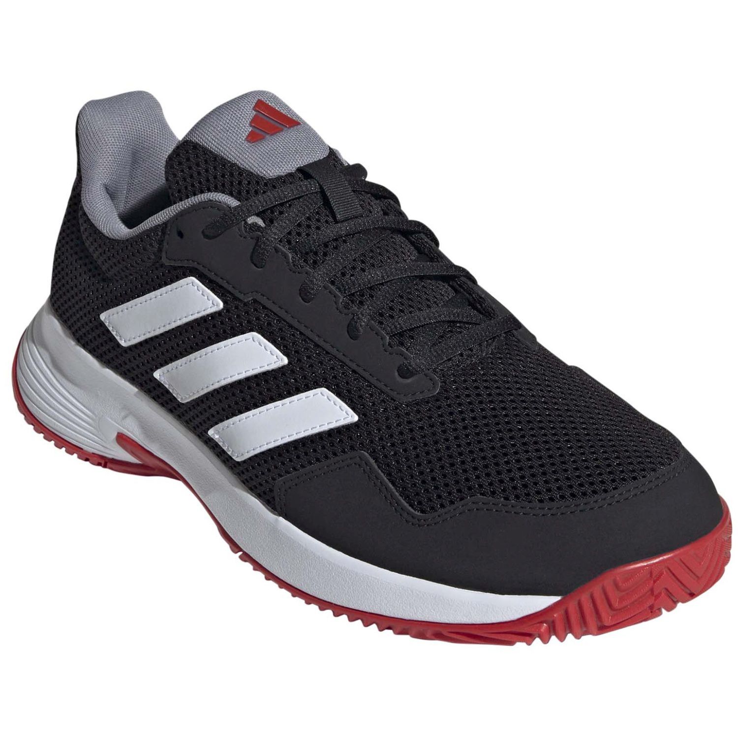 Zapatillas de tenis de hombre Court Spec 2 Tennis Adidas - Negro / Rojo Negro / Rojo-6