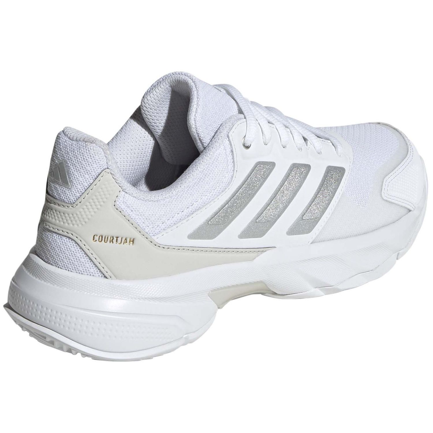 Zapatillas de tenis de mujer COURTJAM CONTROL adidas - Blanco Blanco-3