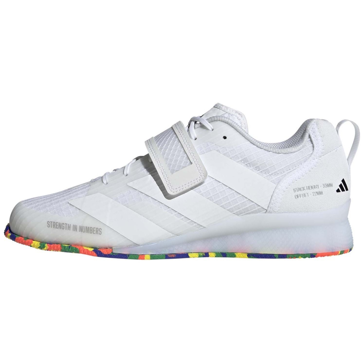 Zapatillas de halterofilia unisex ADIPOWER WEIGHTLIFTING III adidas - Blanco Blanco-3