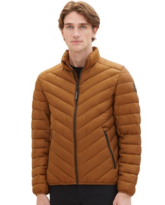 Abrigo Hombre Tom Tailor Chaqueta Ligera Tom Tailor Hombre - Acolchada Con Cuello Alto - Ideal Para Otoño Y Primavera Chaqueta Hombre Tom Tailor