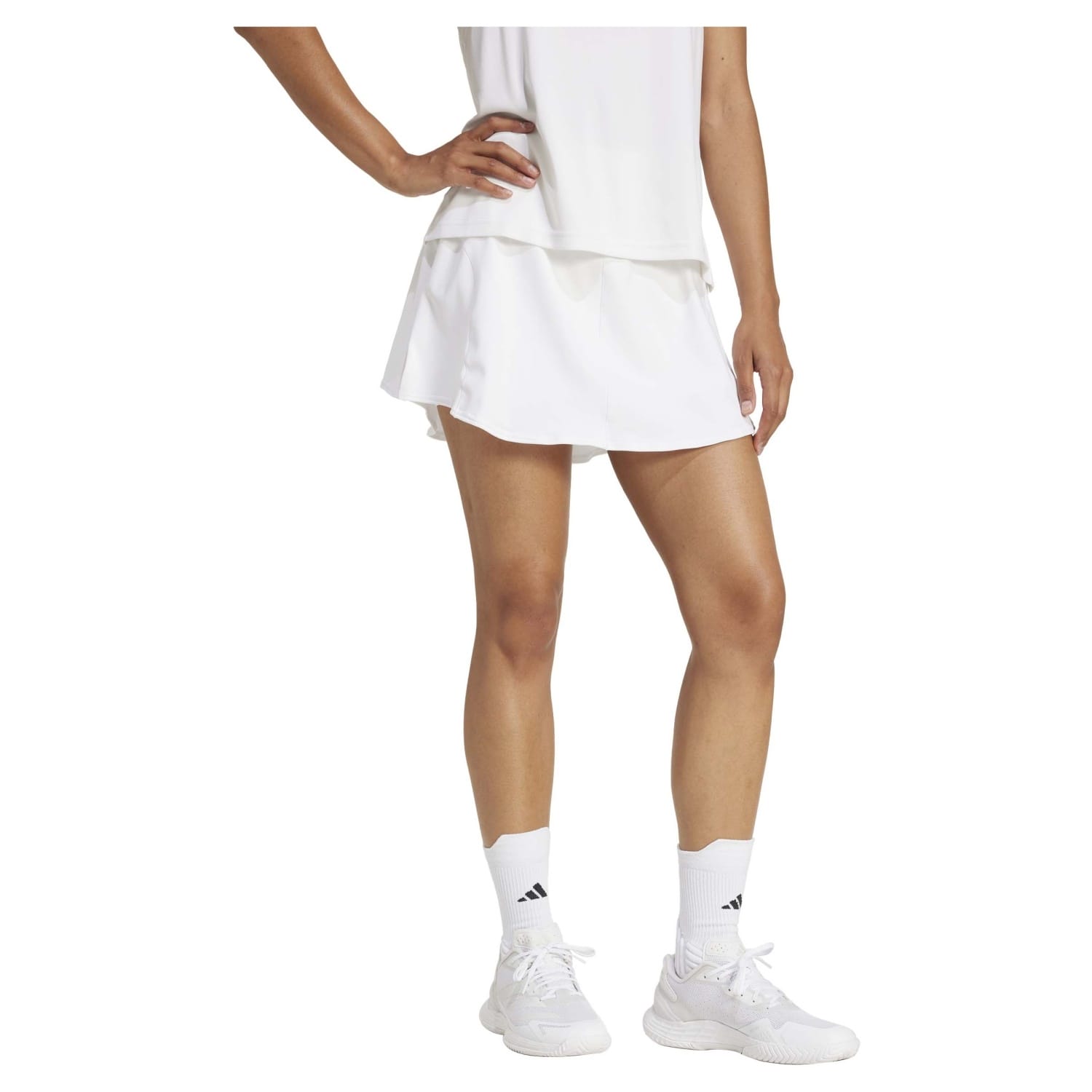 Imagen 3 de Falda de tenis y pádel de mujer MATCH adidas - Blanco Blanco