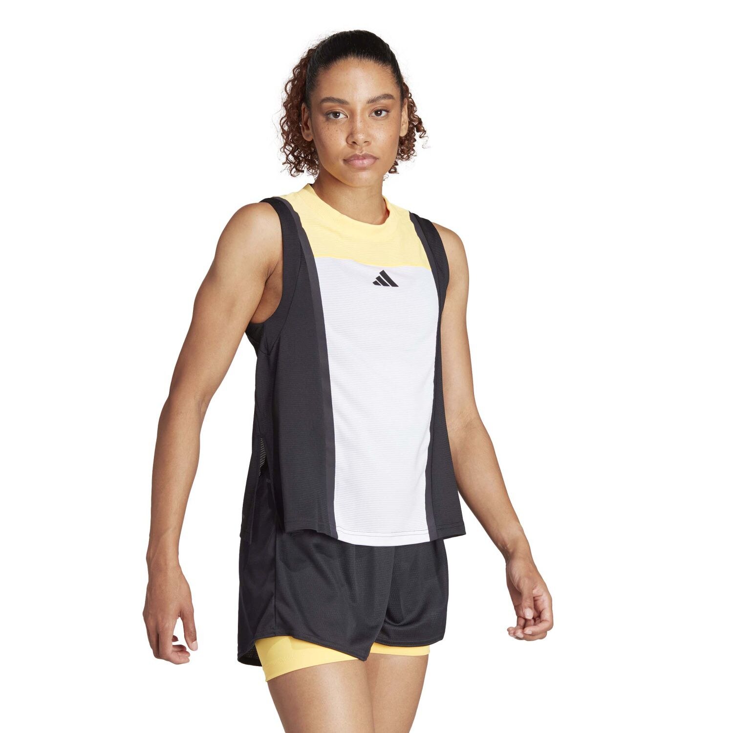 Camiseta de tenis y pádel de mujer MATCH TANK PRO adidas - Blanco Blanco-3