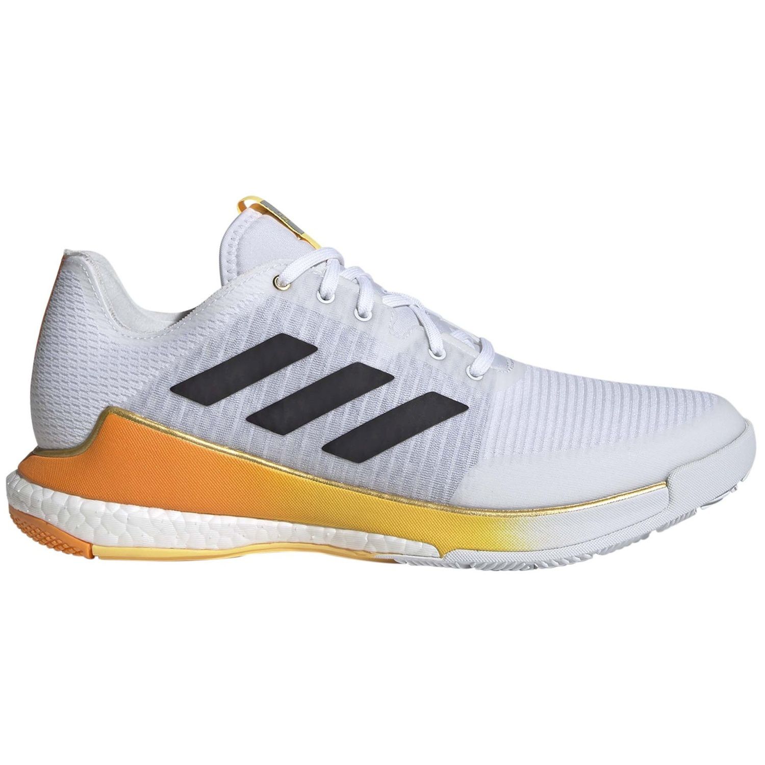 Zapatillas indoor unisex CRAZYFLIGHT adidas - Blanco / Naranja Blanco / Naranja-1
