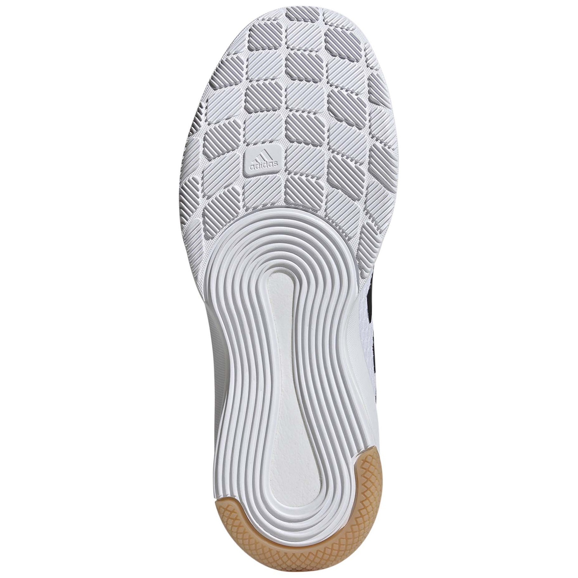 Imagen 3 de Zapatillas indoor unisex NOVAFLIGHT 2 adidas - Blanco Blanco