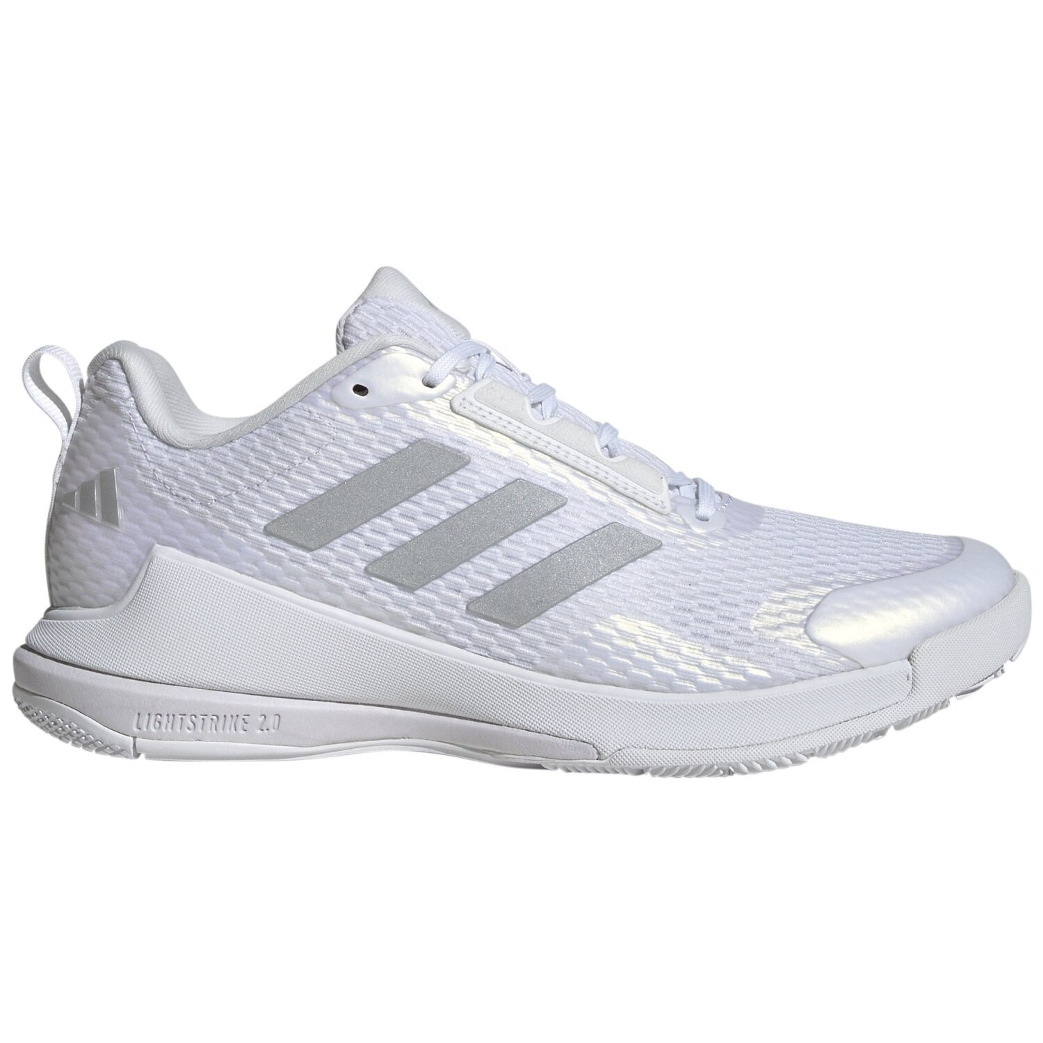Zapatillas indoor de mujer NOVAFLIGHT 2 adidas - Blanco / Gris Blanco / Gris-1