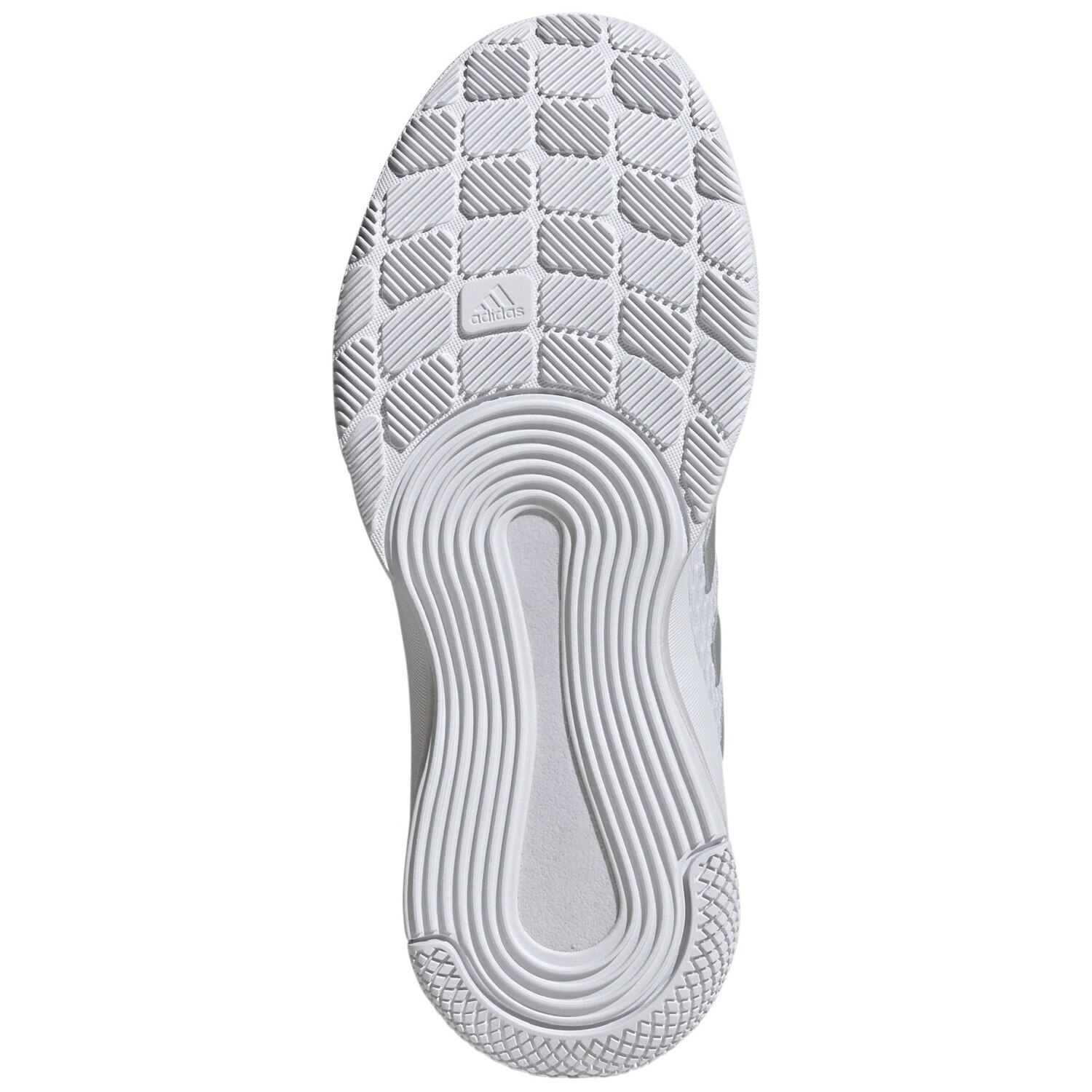 Zapatillas indoor de mujer NOVAFLIGHT 2 adidas - Blanco / Gris Blanco / Gris-3