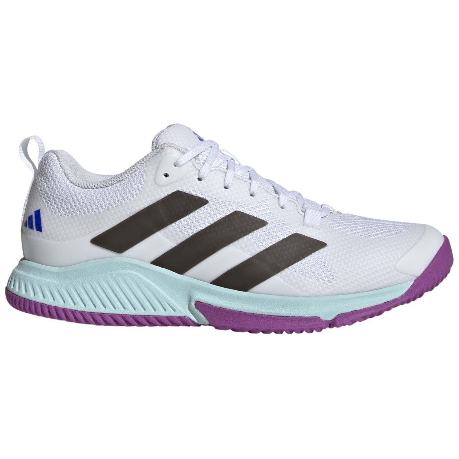 Zapatillas indoor de mujer COURT TEAM BOUNCE 2 adidas - Blanco / Fucsia Blanco / Fucsia-1