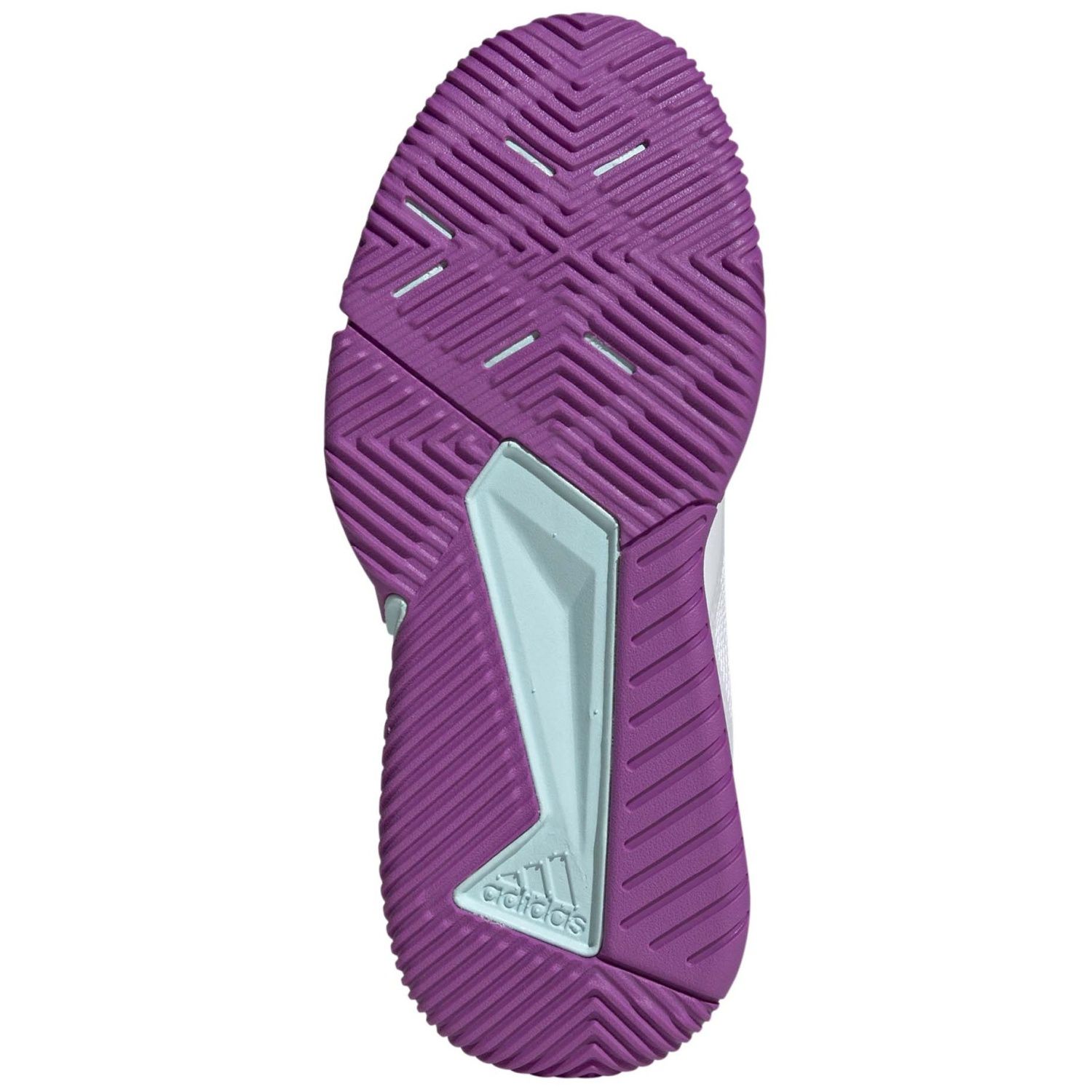 Zapatillas indoor de mujer COURT TEAM BOUNCE 2 adidas - Blanco / Fucsia Blanco / Fucsia-2