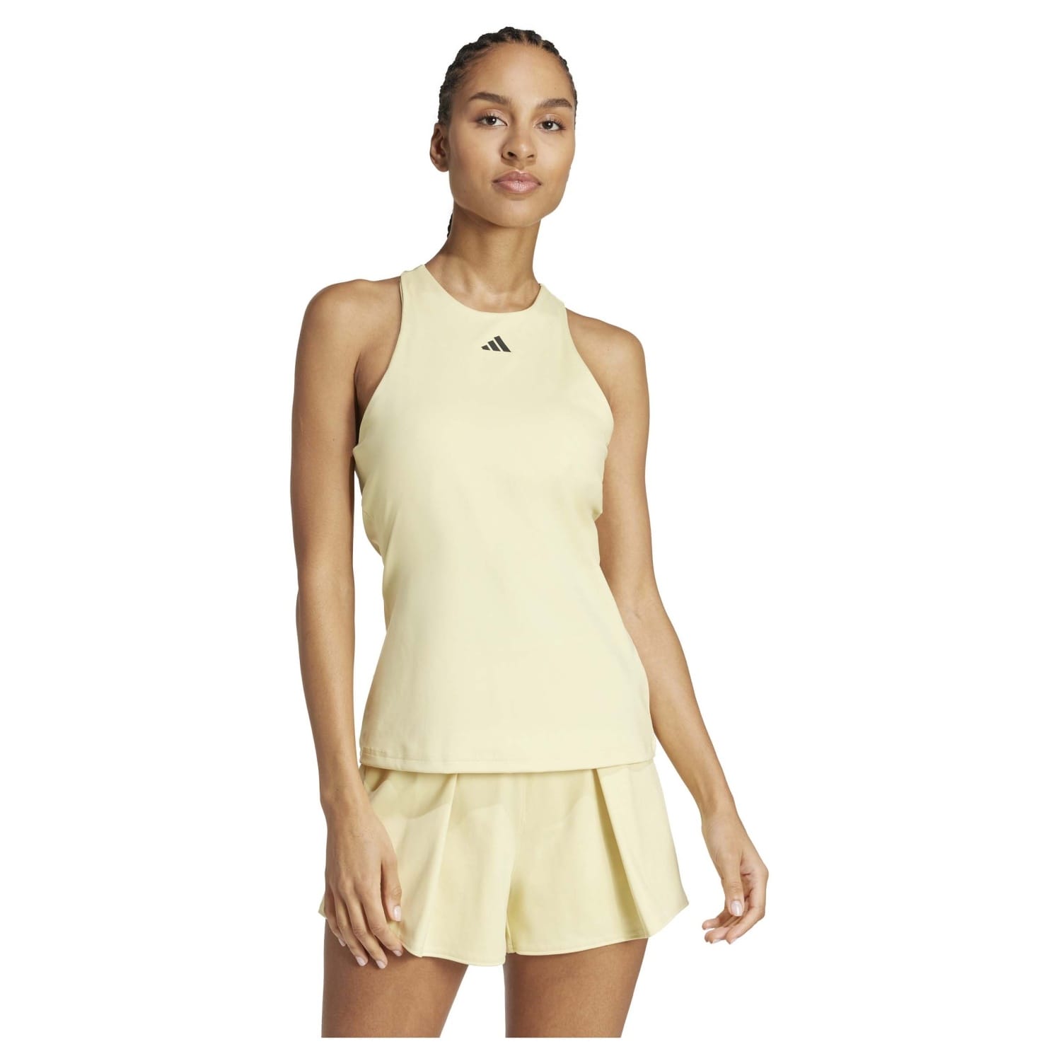 Camiseta de tenis y pádel de mujer Y-TANK adidas - Amarillo Amarillo-1