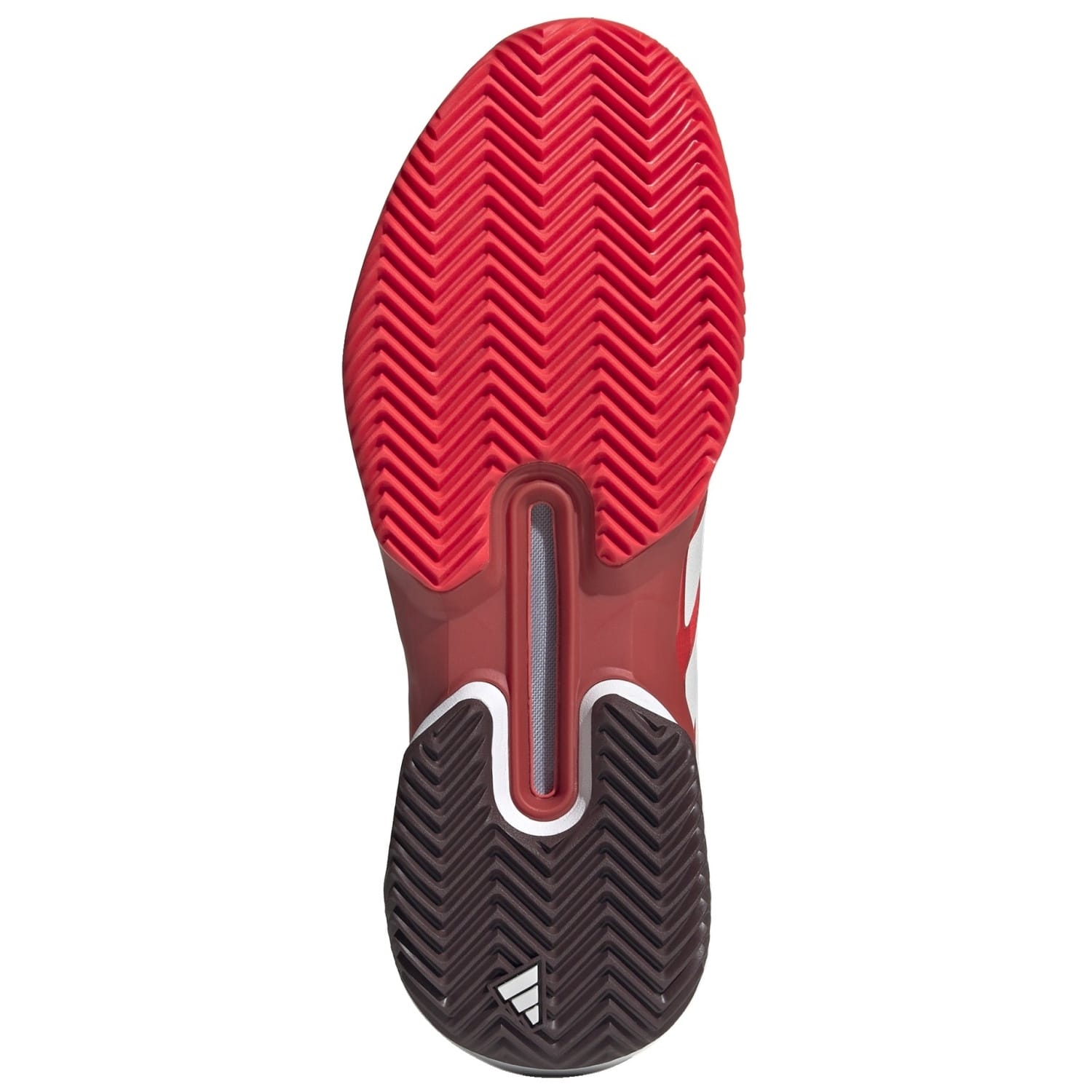 Zapatillas de tenis y pádel de hombre ADIZERO UBERSONIC 5 CL adidas - Rojo Rojo-3
