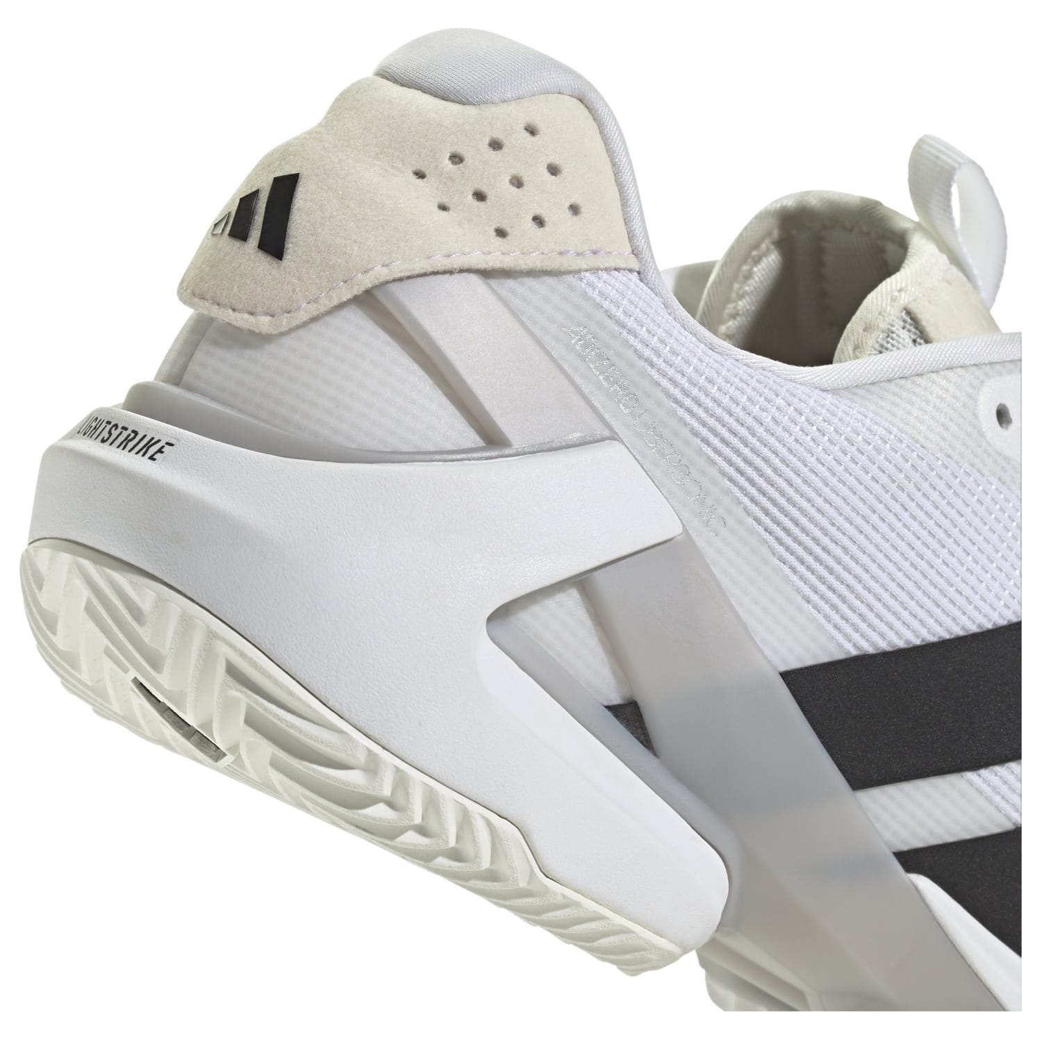 Zapatillas de tenis y pádel de hombre ADIZERO UBERSONIC 5 CL adidas - Blanco / Negro Blanco / Negro-5