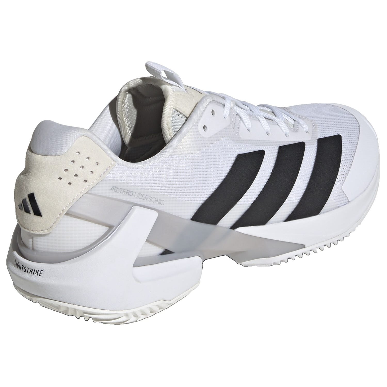 Zapatillas de tenis y pádel de hombre ADIZERO UBERSONIC 5 CL adidas - Blanco / Negro Blanco / Negro-7