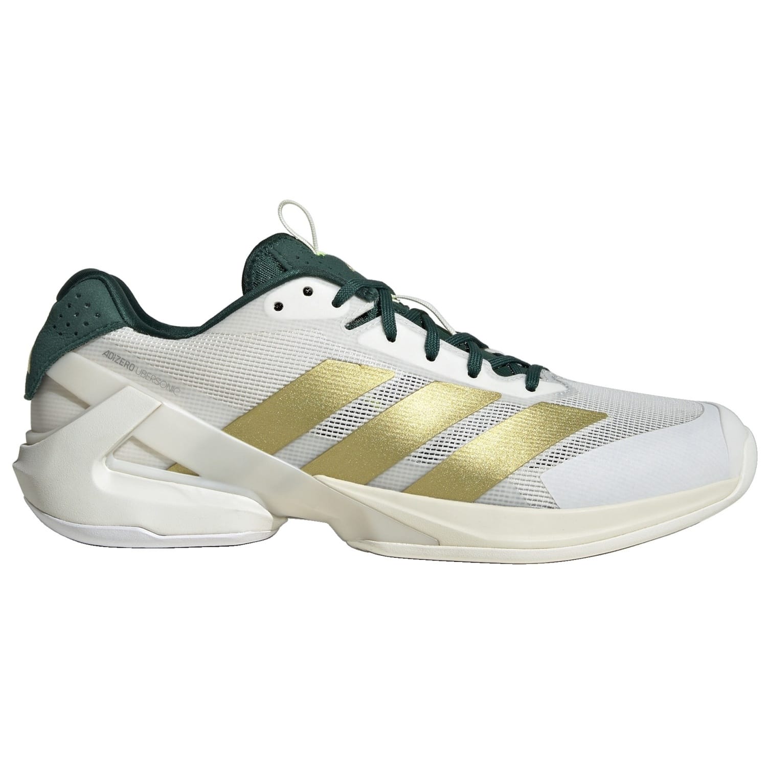 Zapatillas de tenis de hombre ADIZERO UBERSONIC 5 adidas - Blanco / Verde Blanco / Verde-1