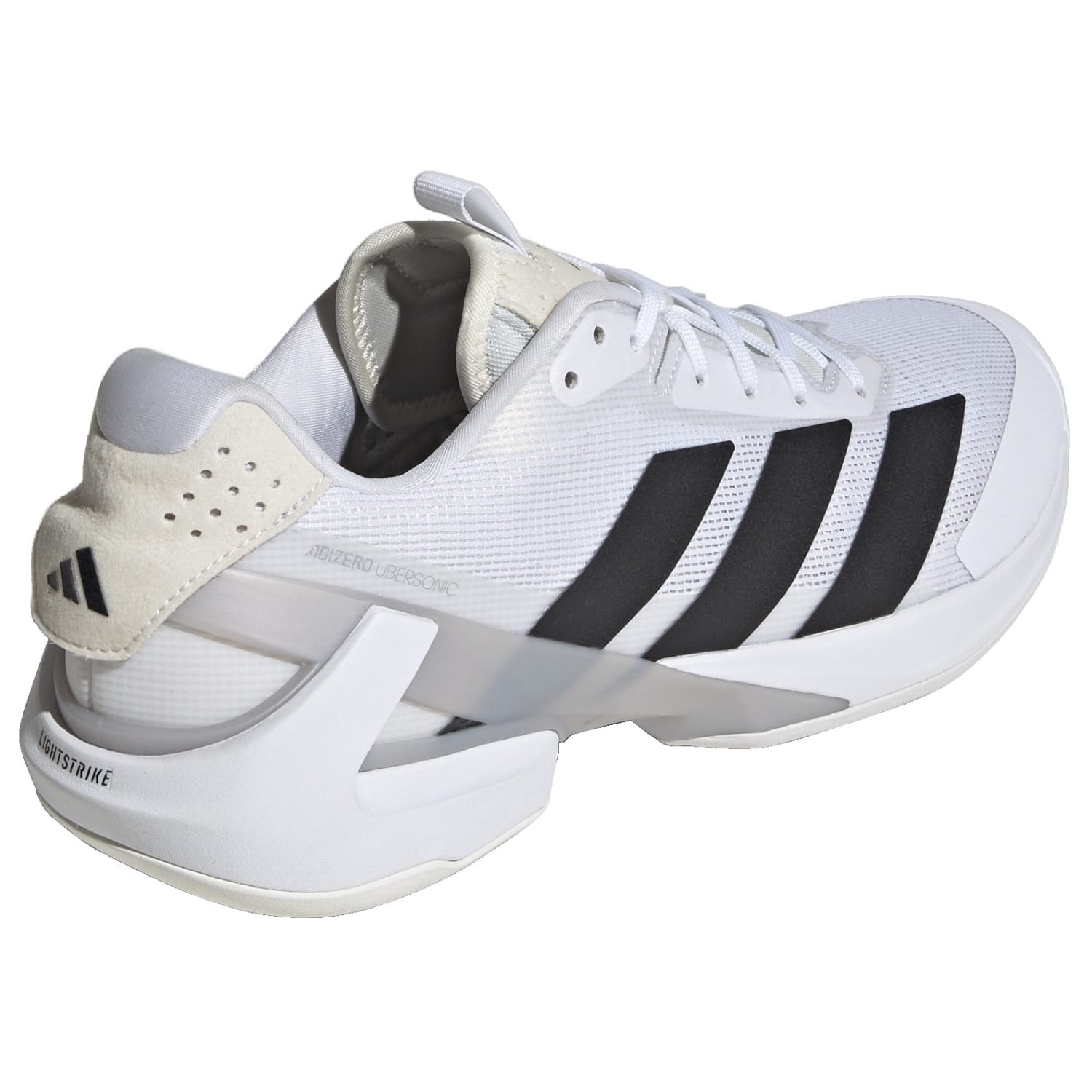 Zapatillas de tenis de hombre ADIZERO UBERSONIC 5 adidas - Blanco / Negro Blanco / Negro-7