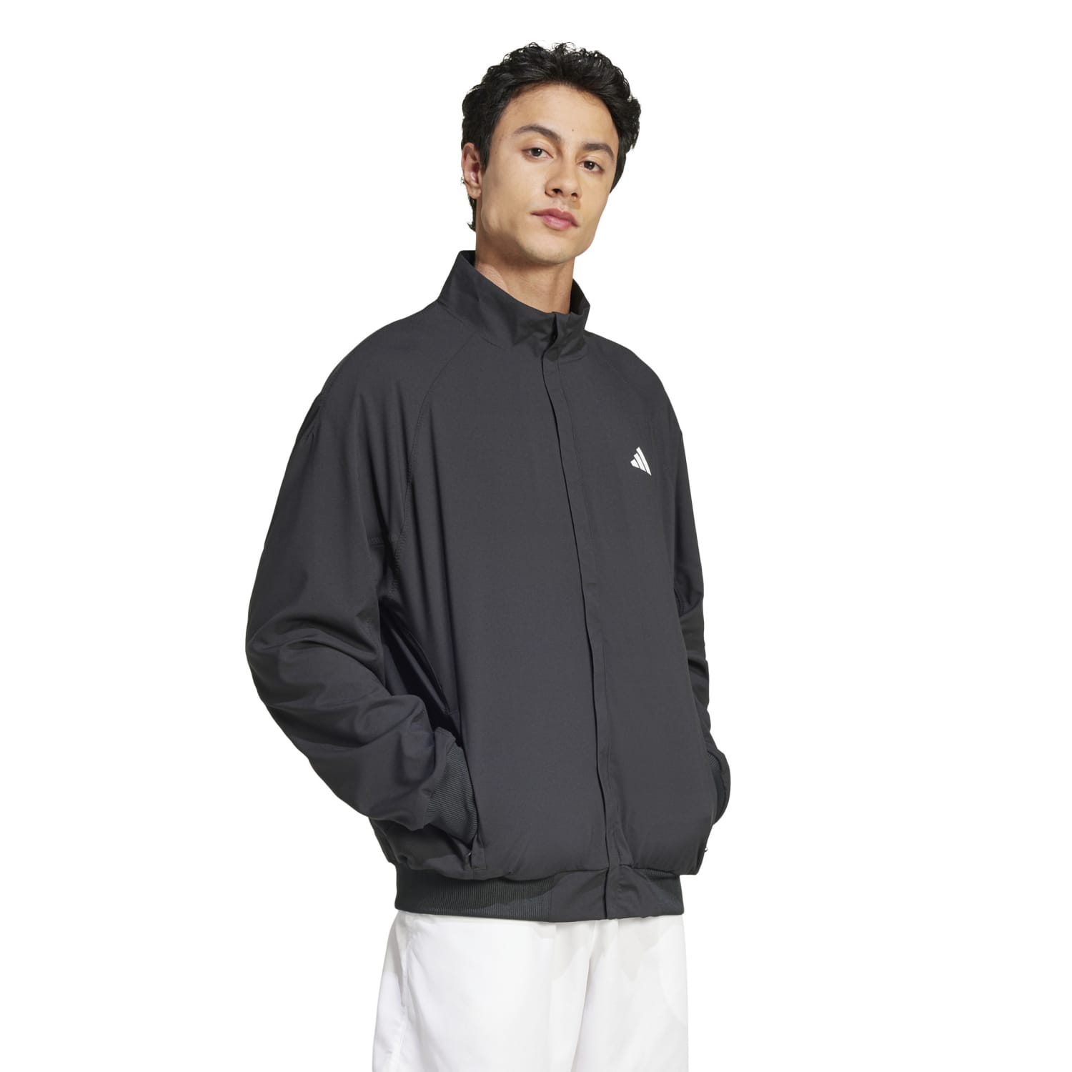 Chaqueta de tenis y pádel de hombre WALK ON adidas - Negro Negro-2