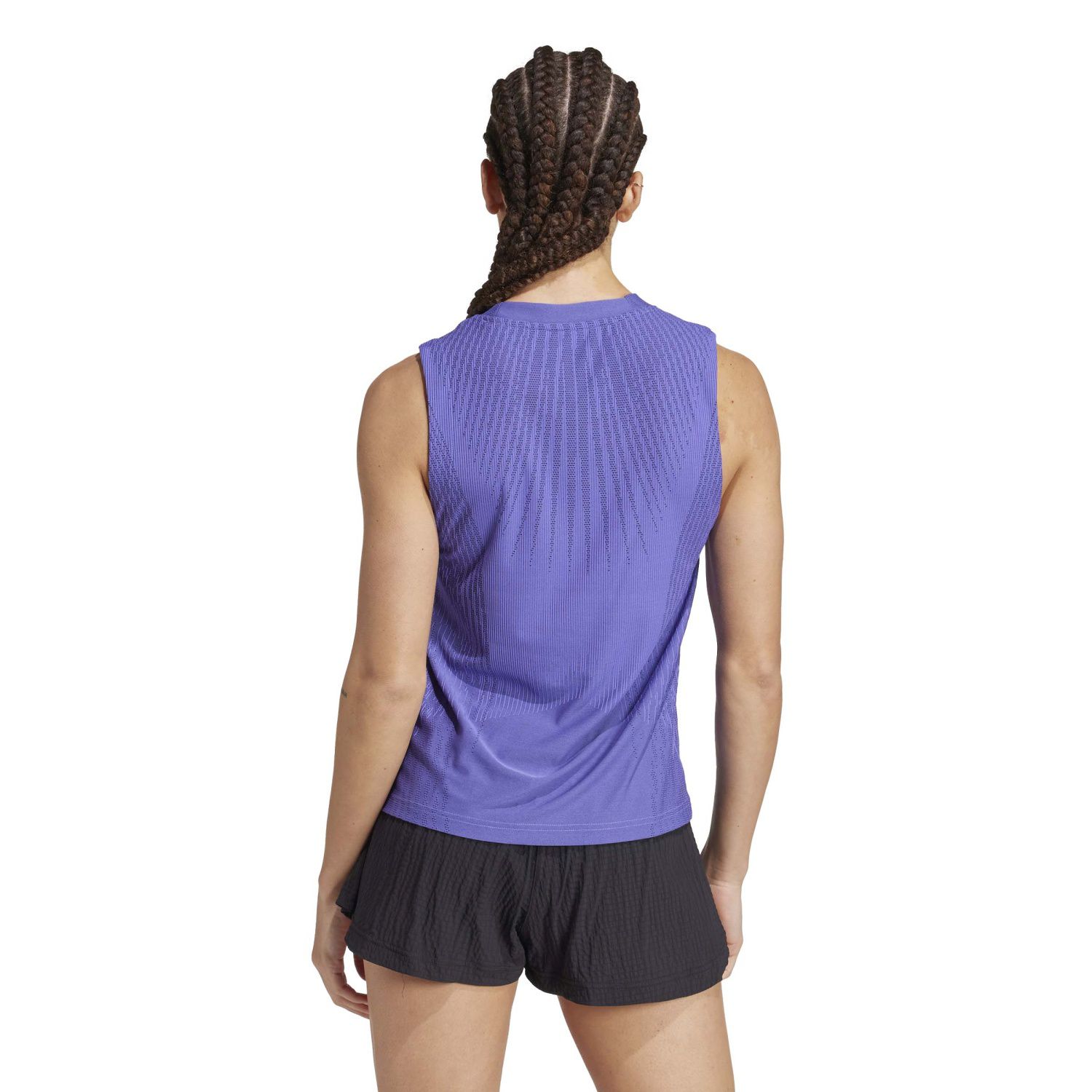 Camiseta de tenis y pádel de mujer MATCH PRO adidas - Morado Morado-3