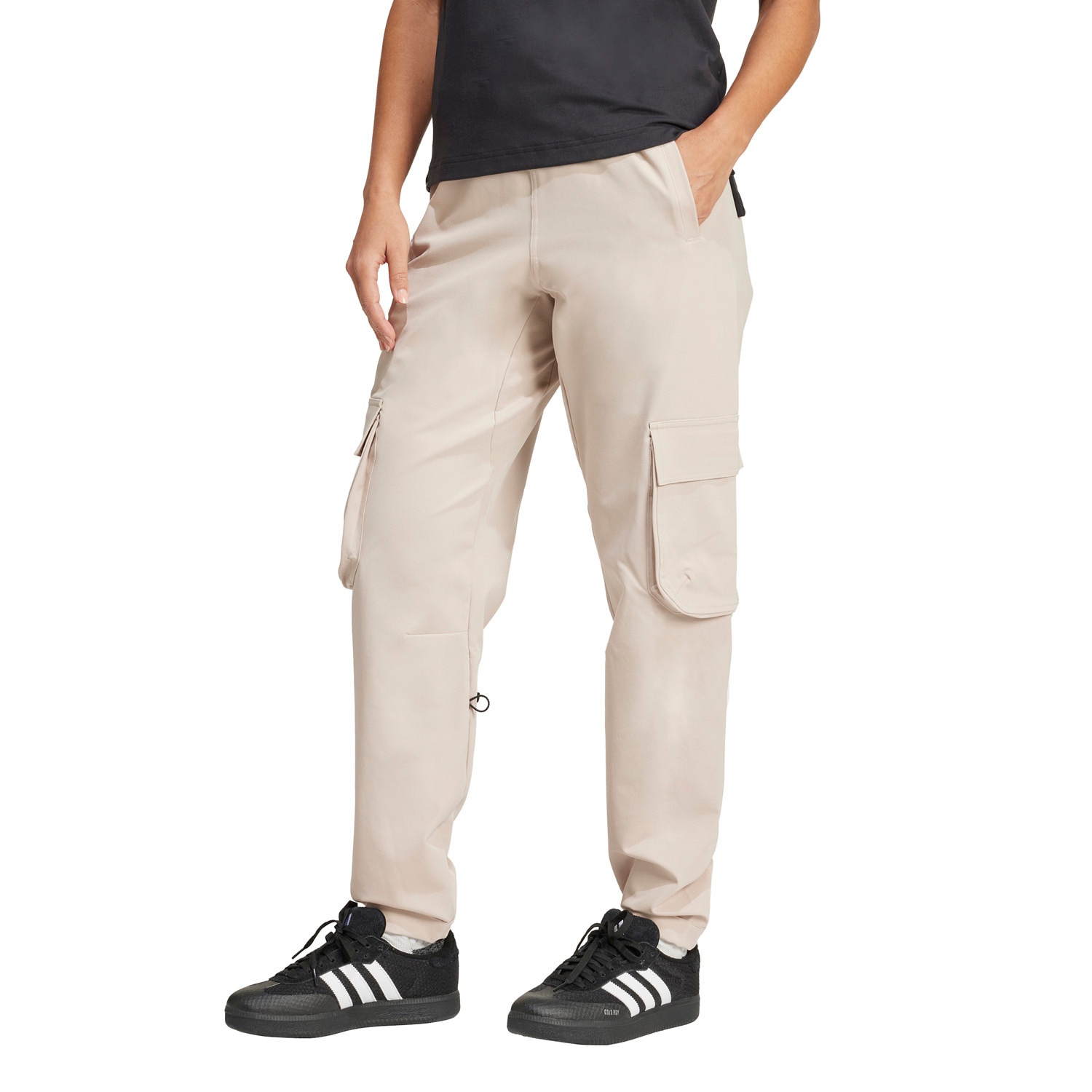 Pantalón de ciclismo de mujer TS UTY adidas - Beige Beige-1