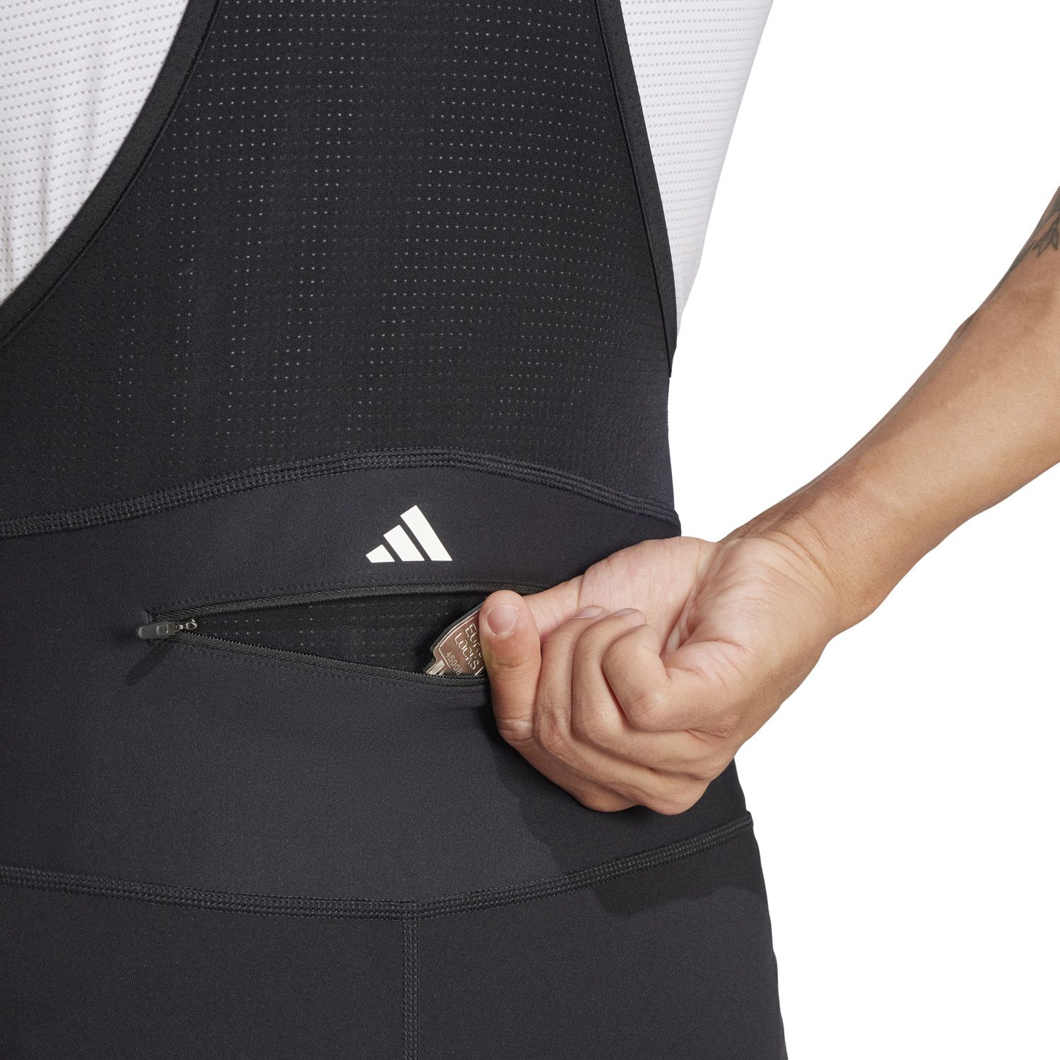 Culotte de ciclismo de hombre CR LONG adidas - Negro Negro-4