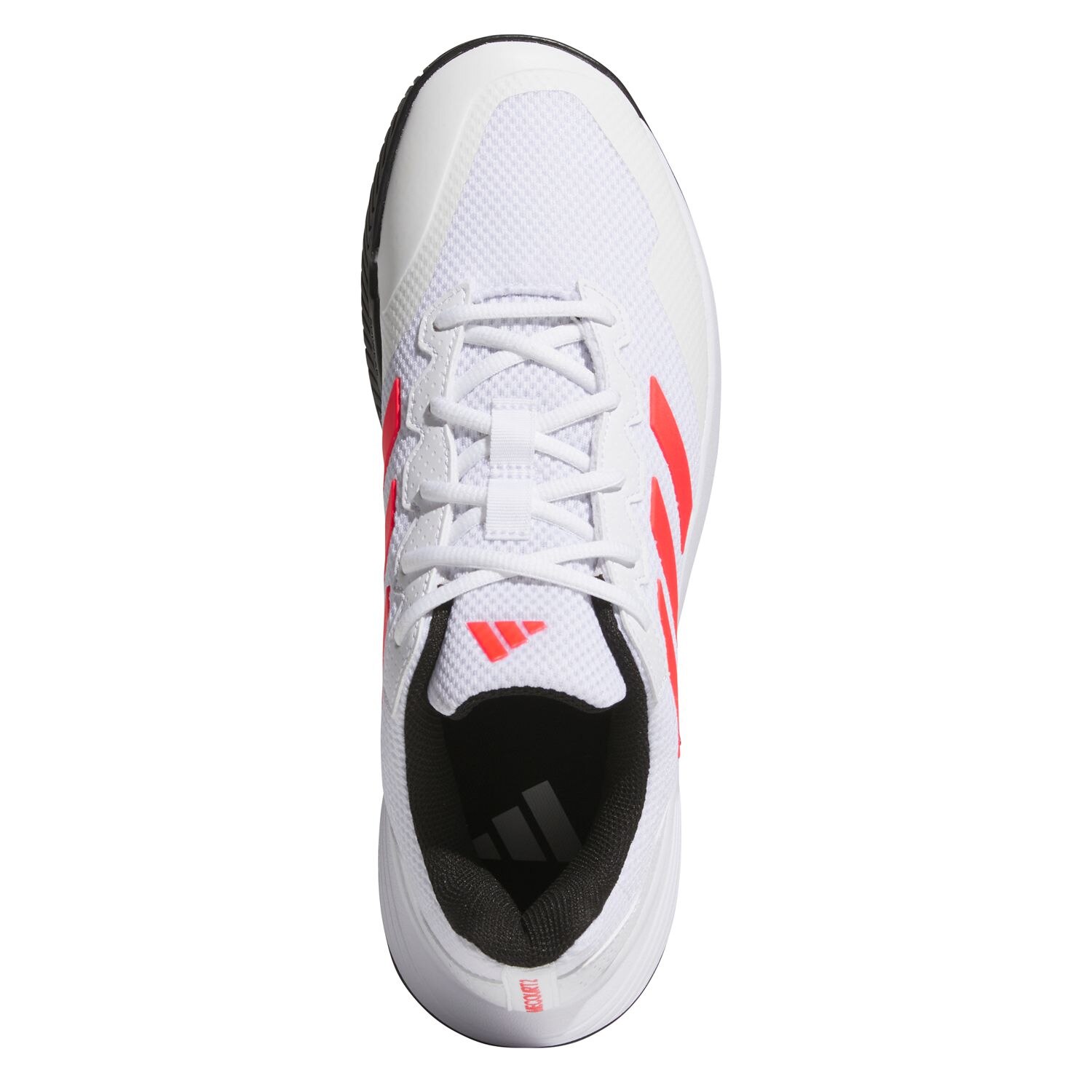 Zapatillas de tenis y pádel de hombre GAMECOURT 2 adidas - Blanco / Rojo Blanco / Rojo-3