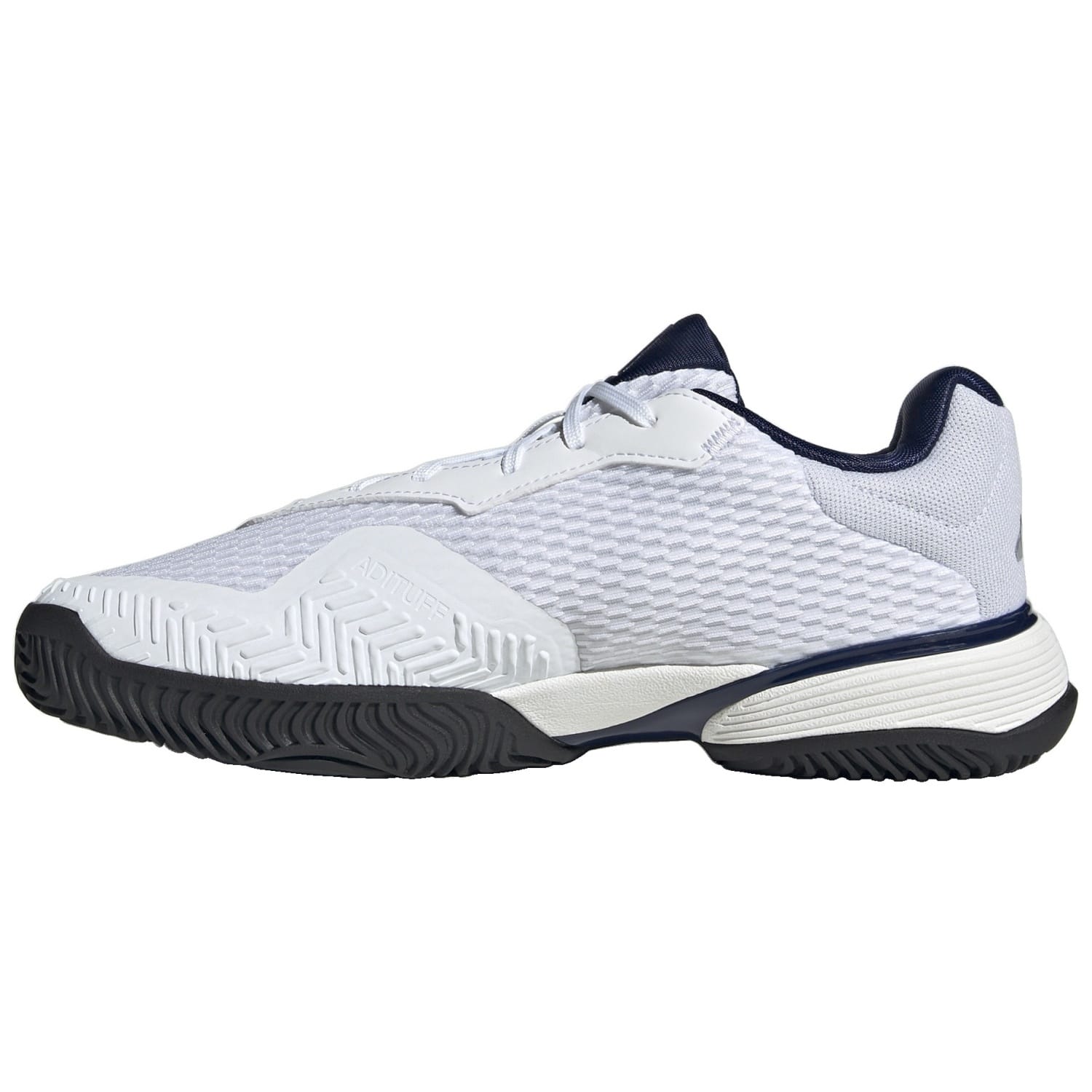 Zapatillas de tenis y pádel de niños BARRICADE adidas - Blanco / Azul Blanco / Azul-3