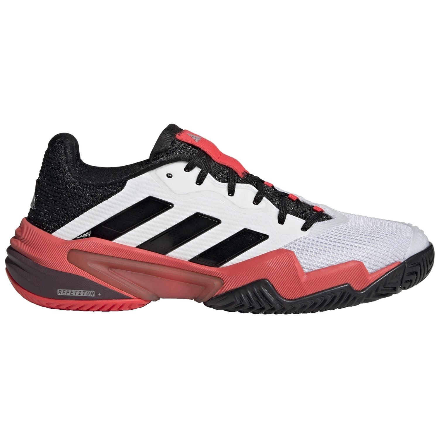 Zapatillas de tenis de hombre BARRICADE adidas - Blanco / Rojo Blanco / Rojo-1