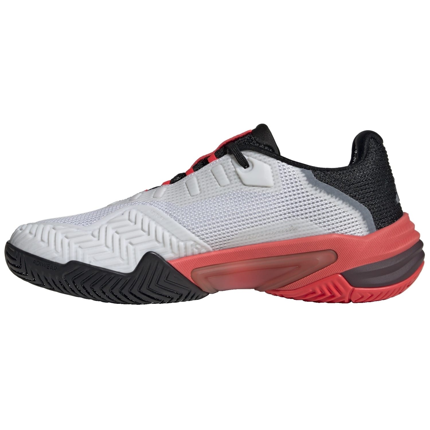 Zapatillas de tenis de hombre BARRICADE adidas - Blanco / Rojo Blanco / Rojo-4
