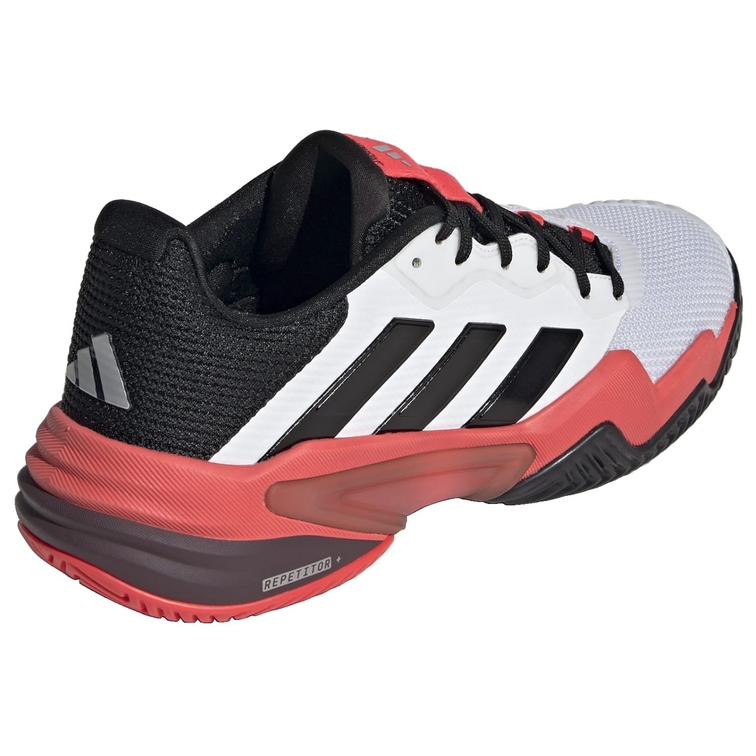 Zapatillas de tenis de hombre BARRICADE adidas - Blanco / Rojo Blanco / Rojo-7