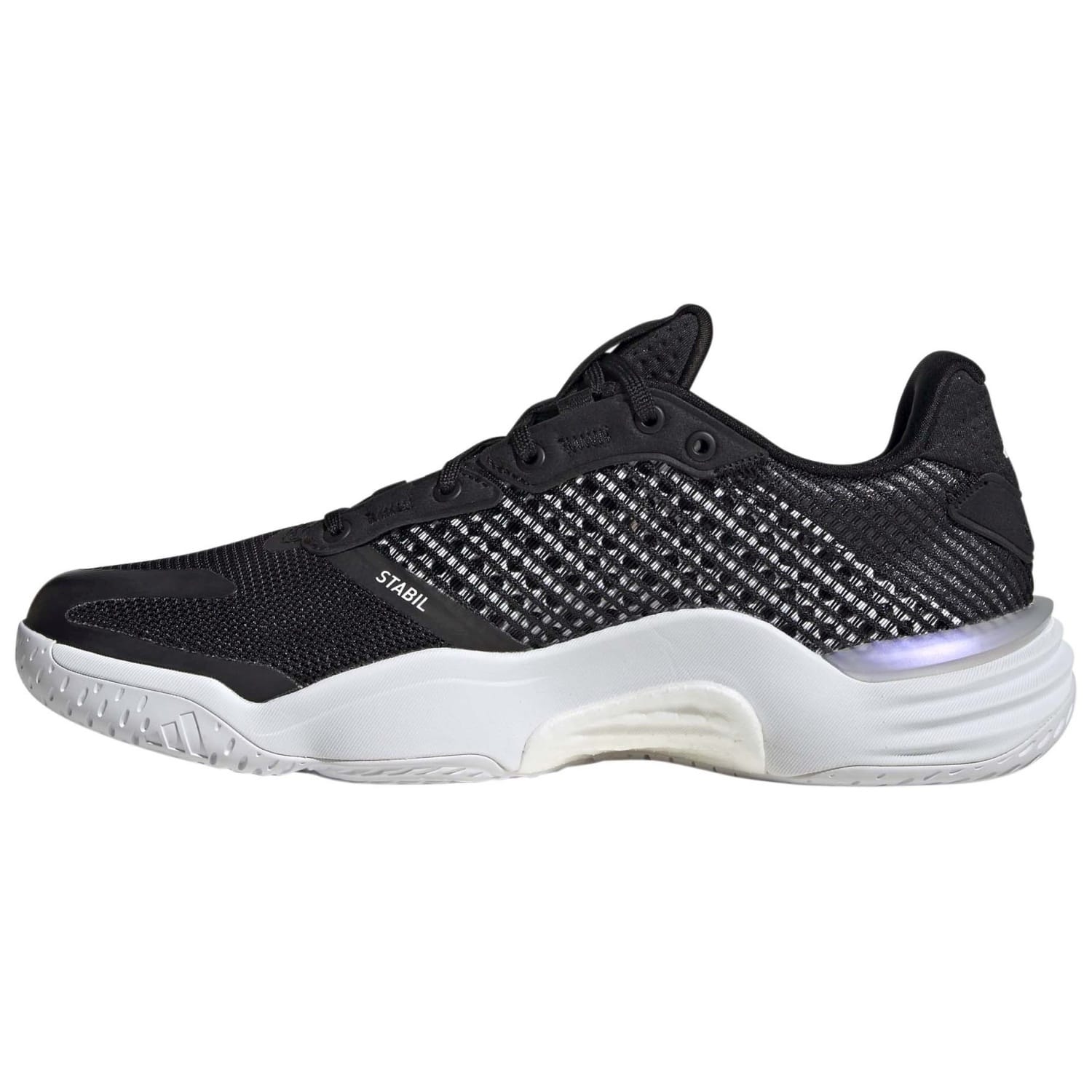 Imagen 4 de Zapatillas indoor de hombre STABIL 16 adidas - Negro / Blanco Negro / Blanco