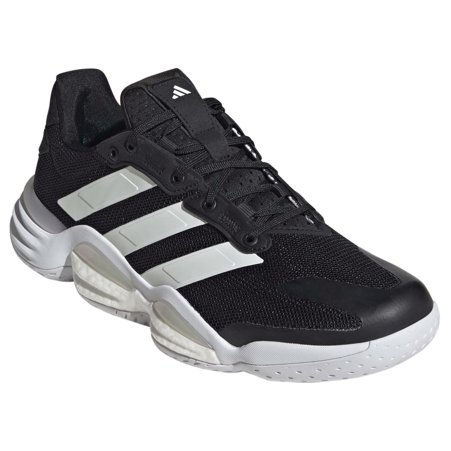 Imagen 5 de Zapatillas indoor de hombre STABIL 16 adidas - Negro / Blanco Negro / Blanco