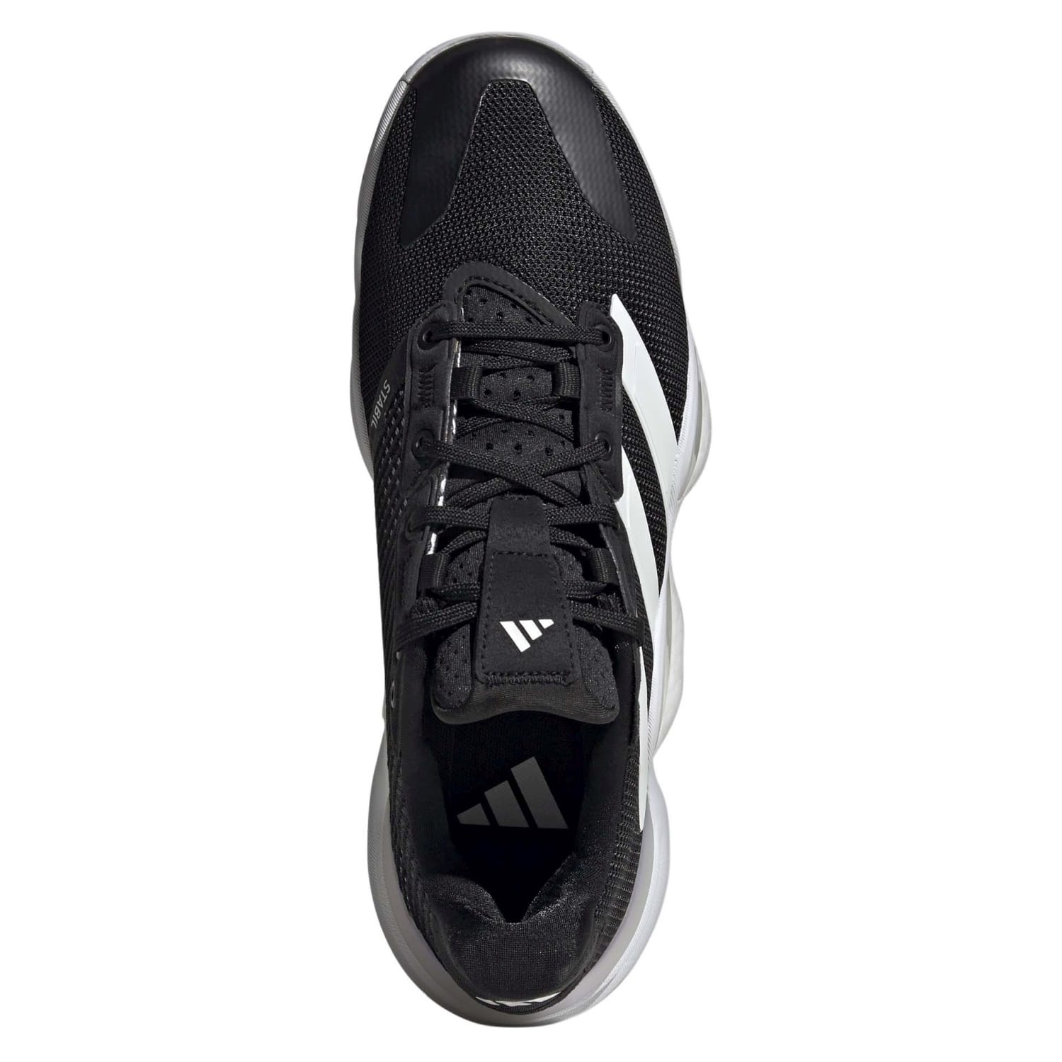 Imagen 7 de Zapatillas indoor de hombre STABIL 16 adidas - Negro / Blanco Negro / Blanco