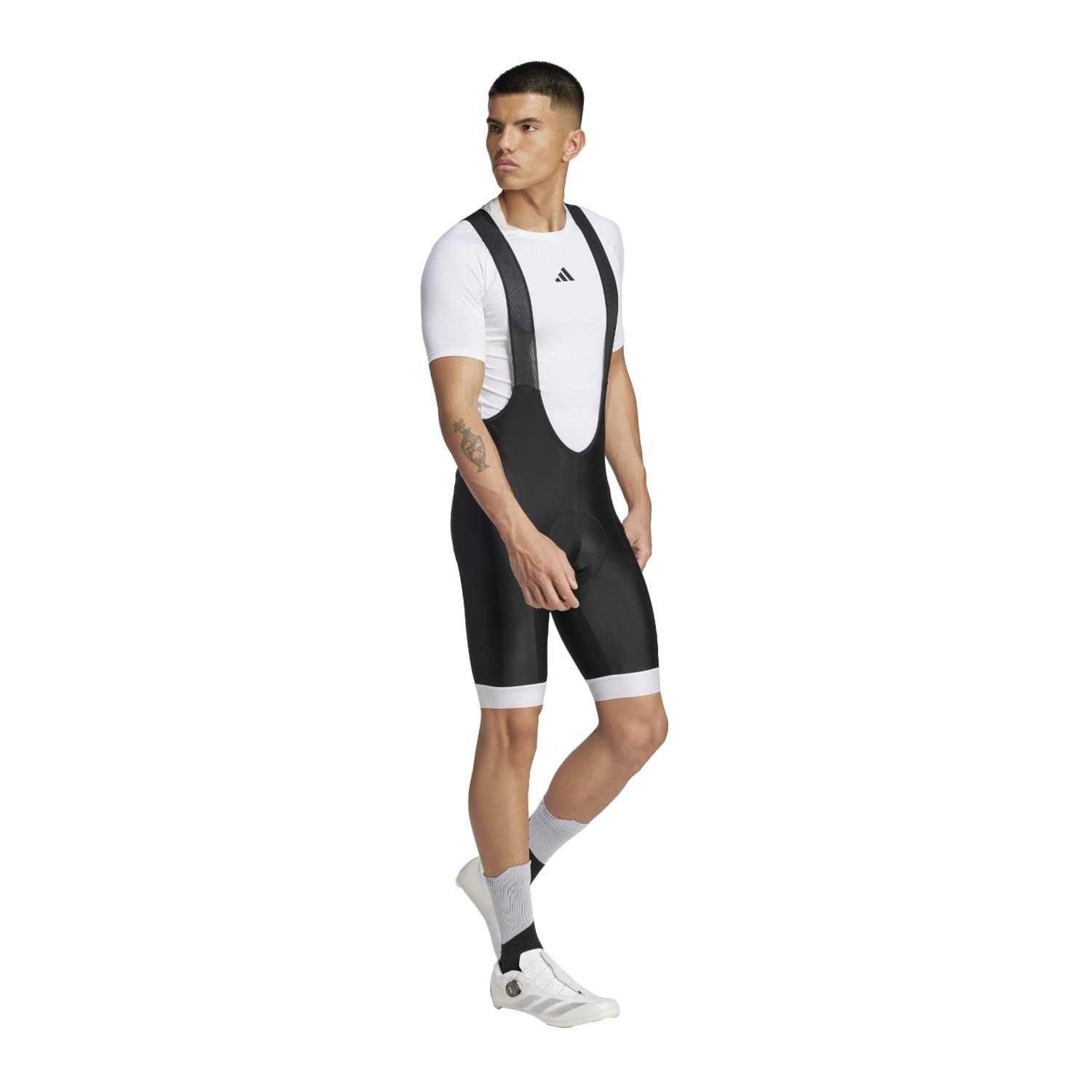 Imagen 3 de Culotte de ciclismo de hombre ESS BIB HER M adidas - Negro Negro