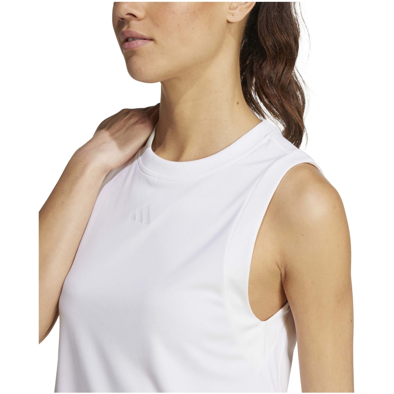Camiseta de tenis y pádel de mujer TIRANTES MATCH adidas - Blanco Blanco-4
