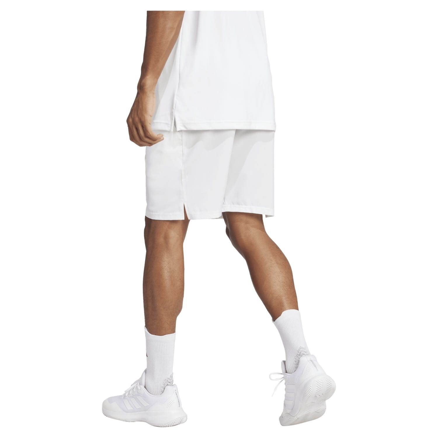 Imagen 2 de Pantalón corto de tenis y pádel de hombre CLUB SW adidas - Blanco Blanco