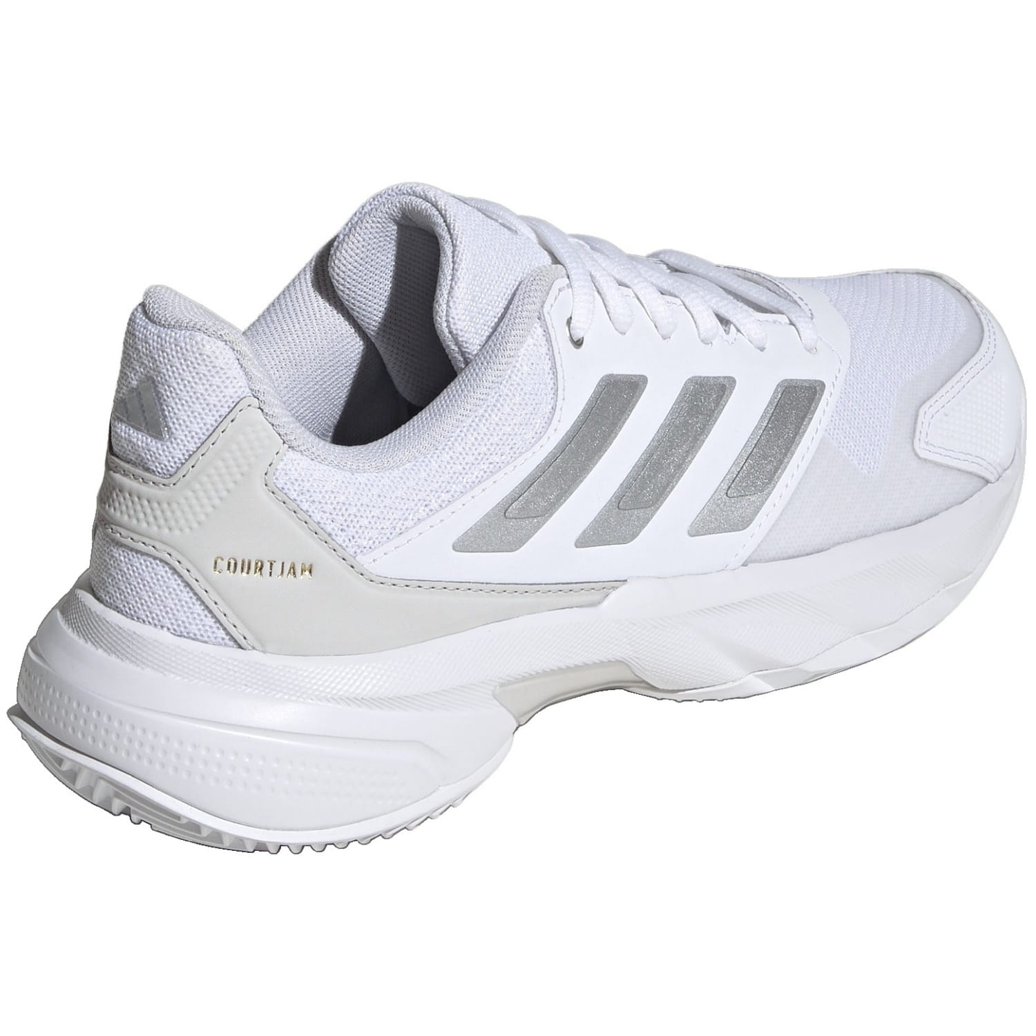 Zapatillas de tenis y pádel de mujer COURTJAM CONTROL 3 CL adidas - Blanco Blanco-6