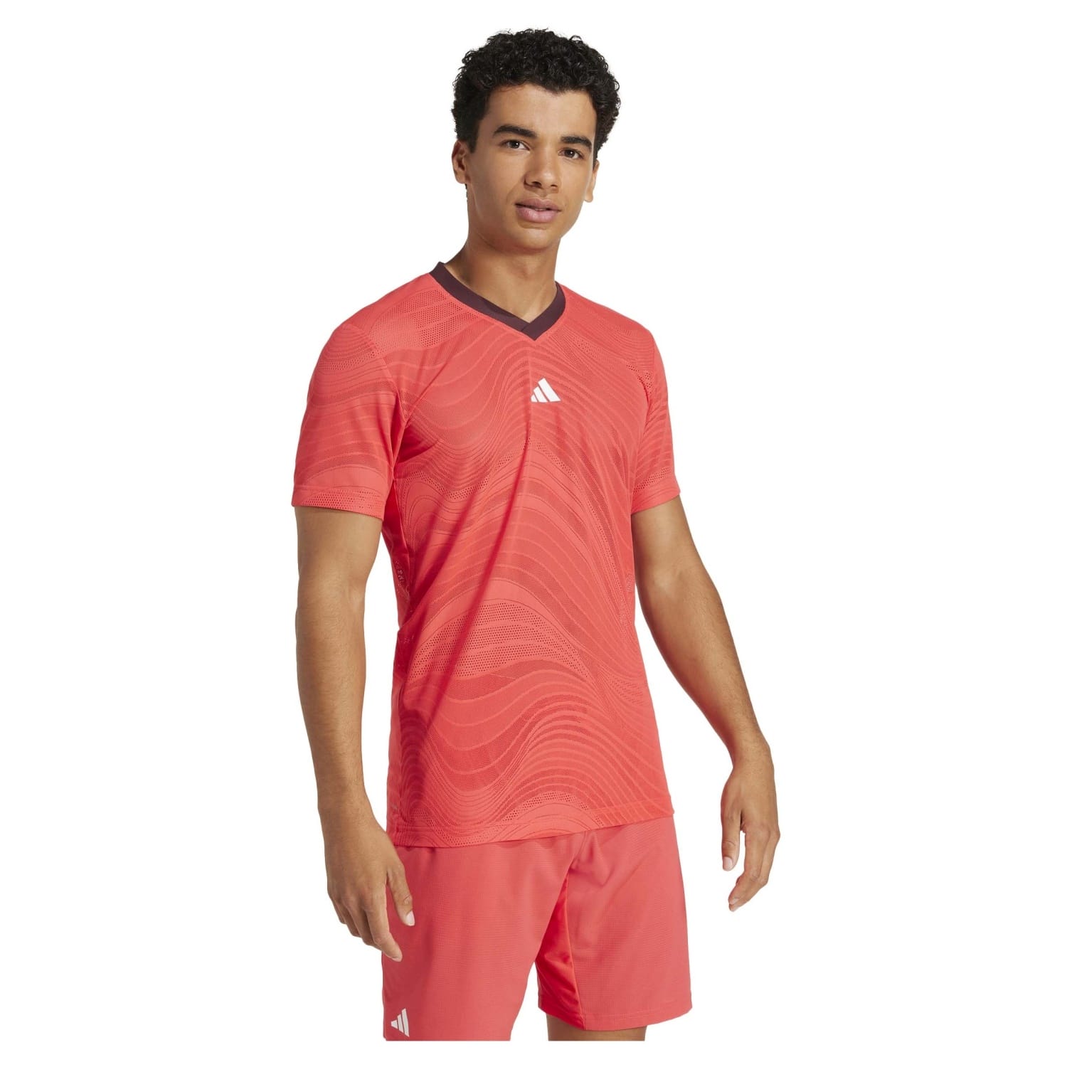 adidas - Camiseta de tenis y pádel de hombre FLFT MESH PRO adidas.