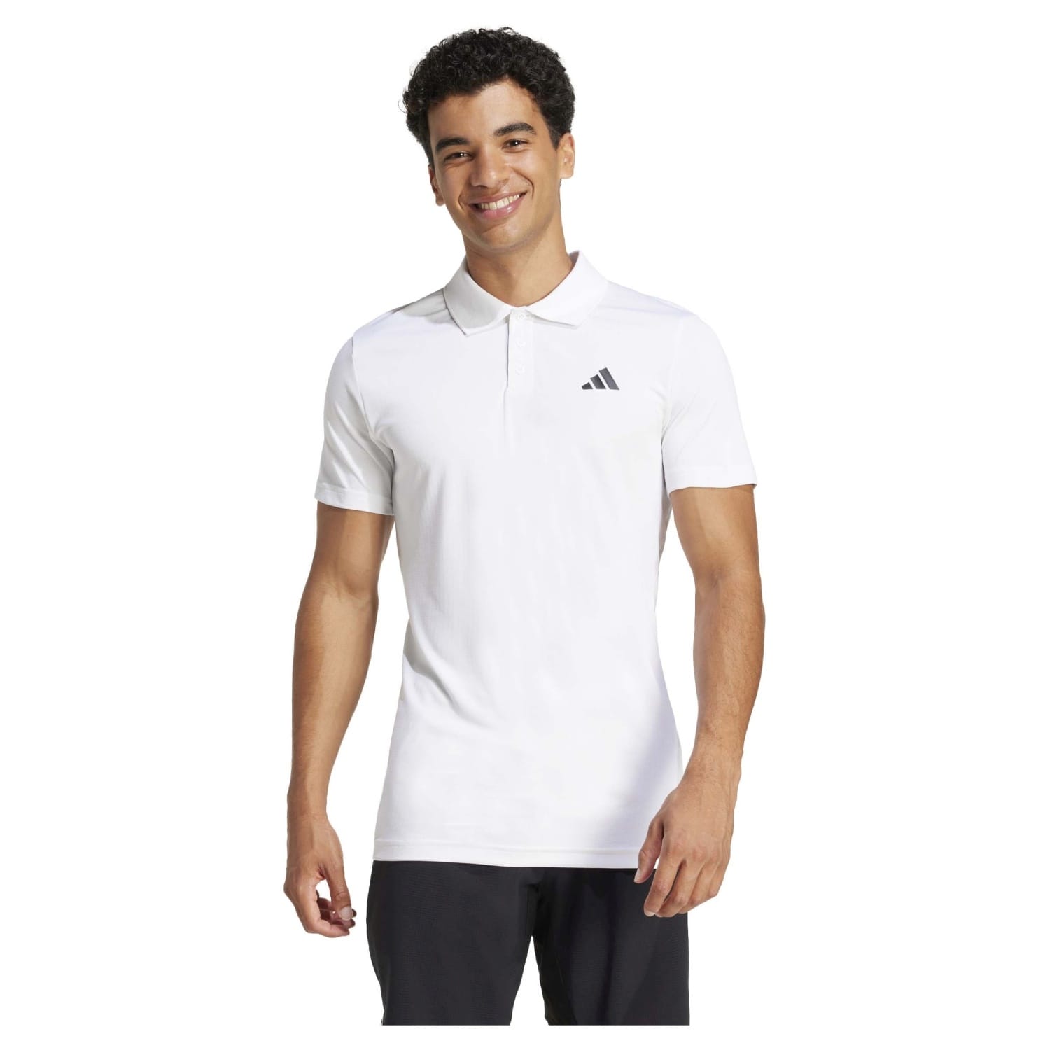 Polo de tenis y pádel de hombre FREELIFT adidas - Blanco Blanco-1