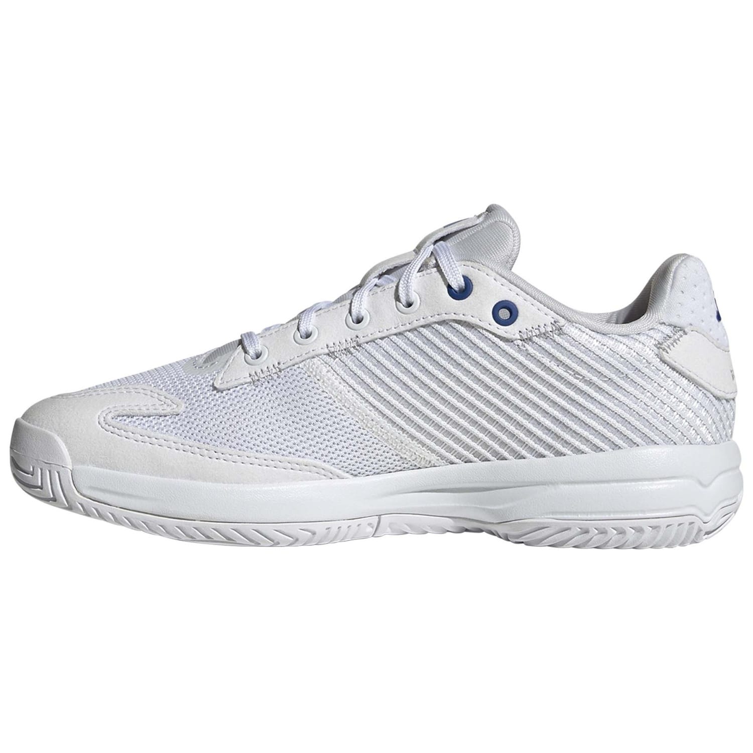 Zapatillas indoor de niños STABIL adidas - Blanco / Azul Blanco / Azul-4